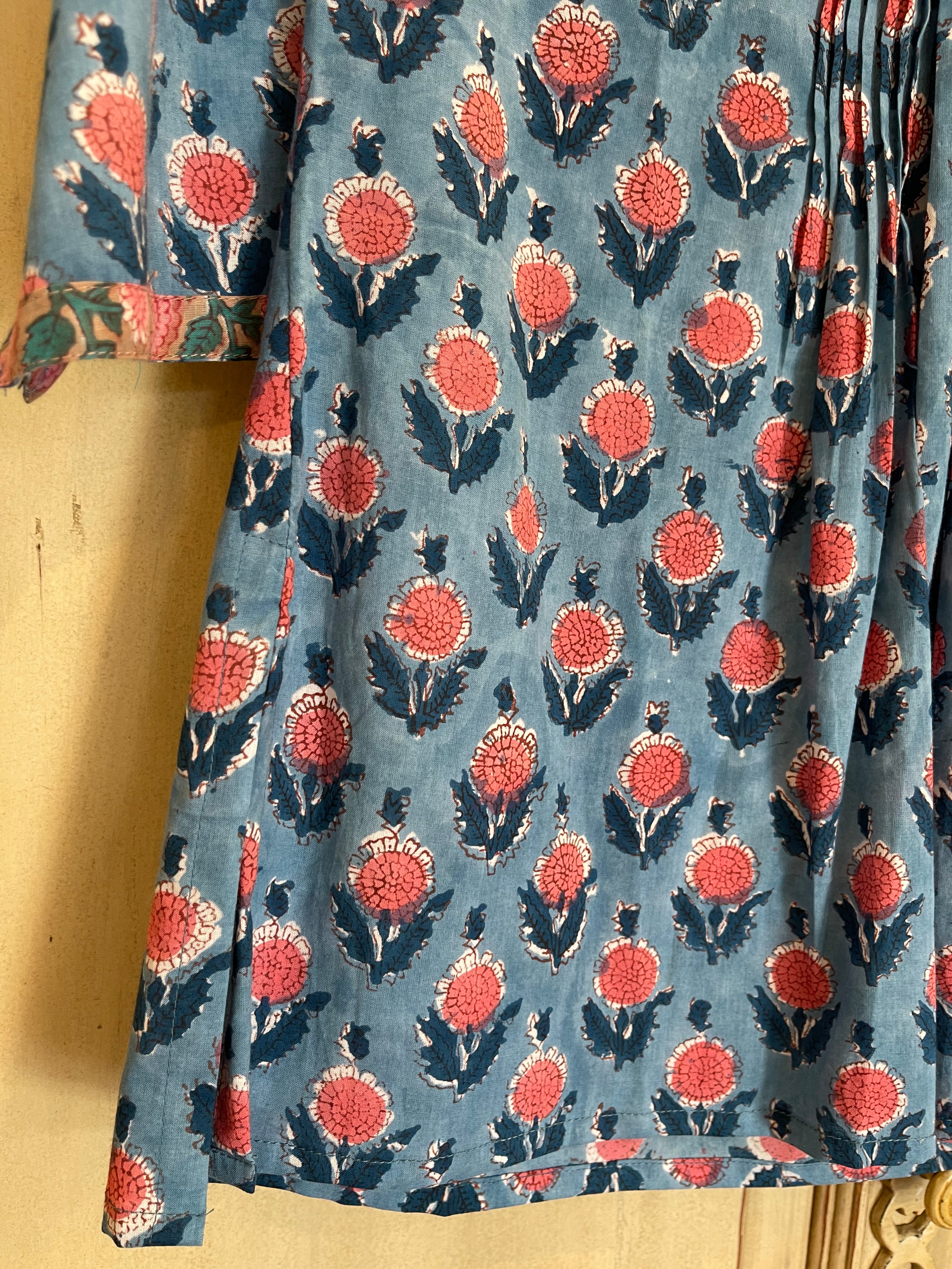 Pintuck Shirt - FLOWER