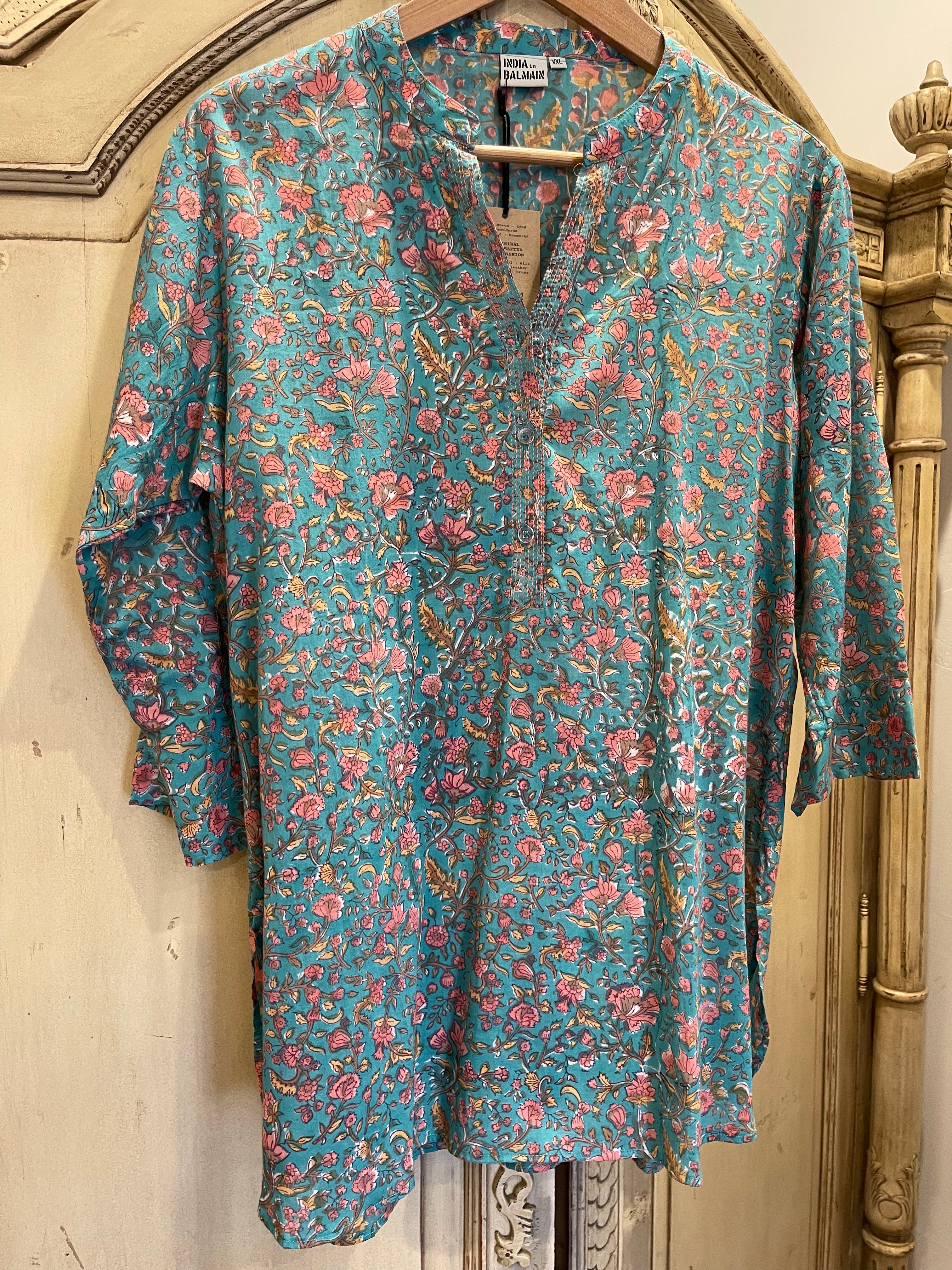 SANDALWOOD SHIRT - LIBERTY FLORAL FOREST