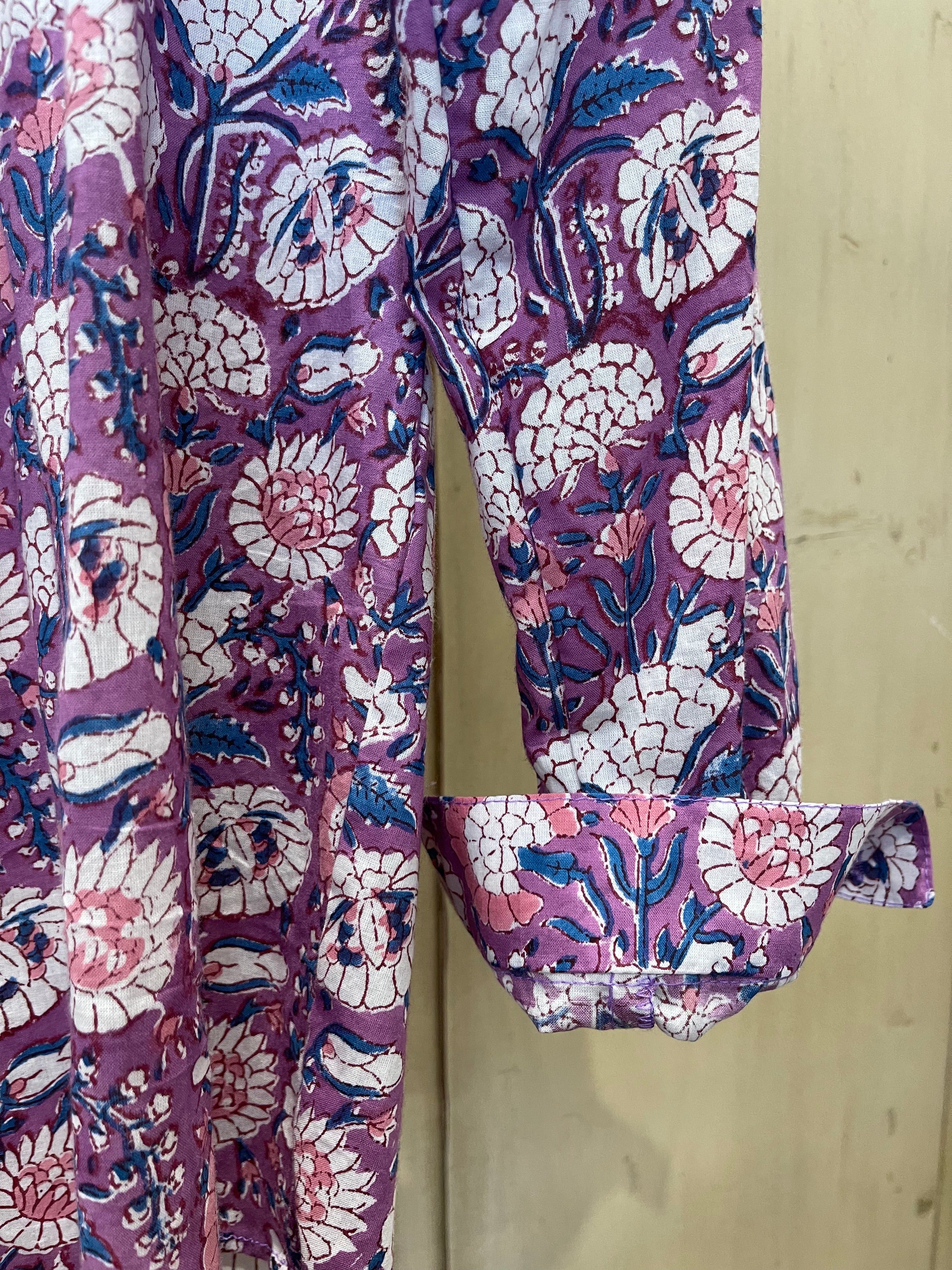 Handblock Printed Blouse - LUCY