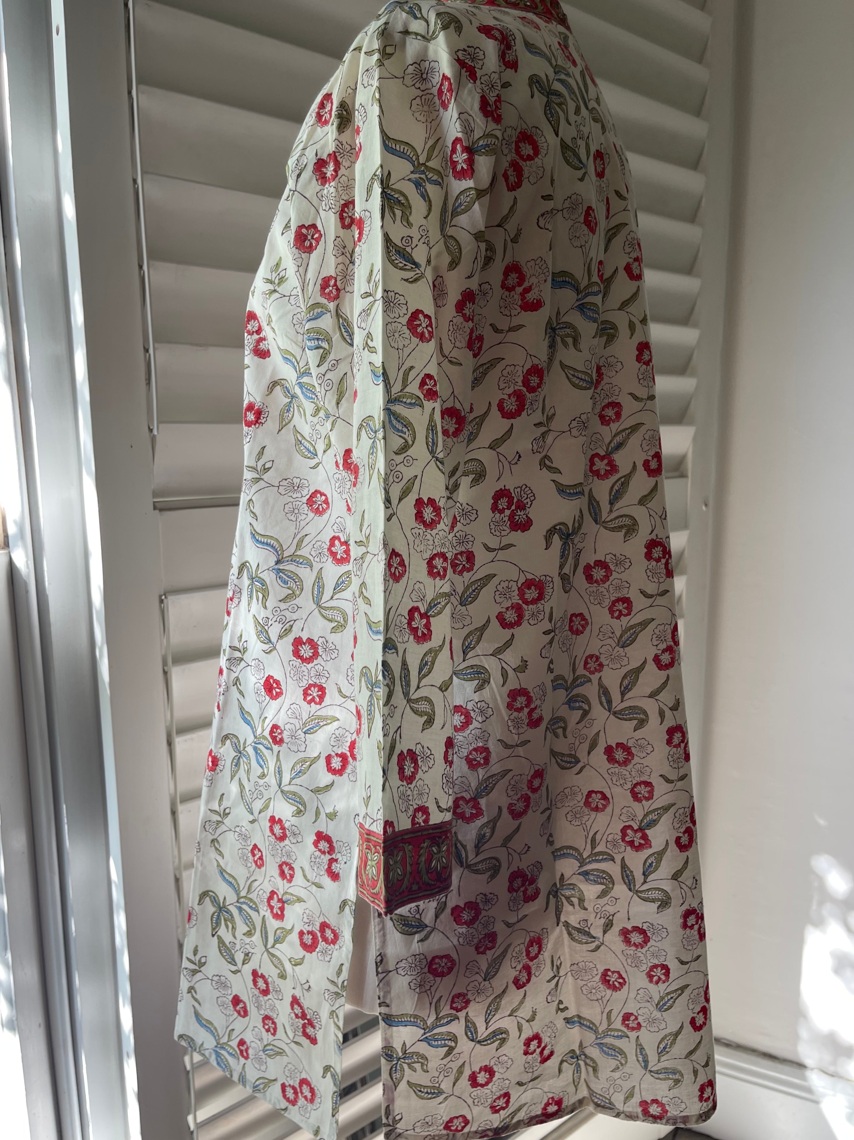 Blockprinted Kurta - Christmas