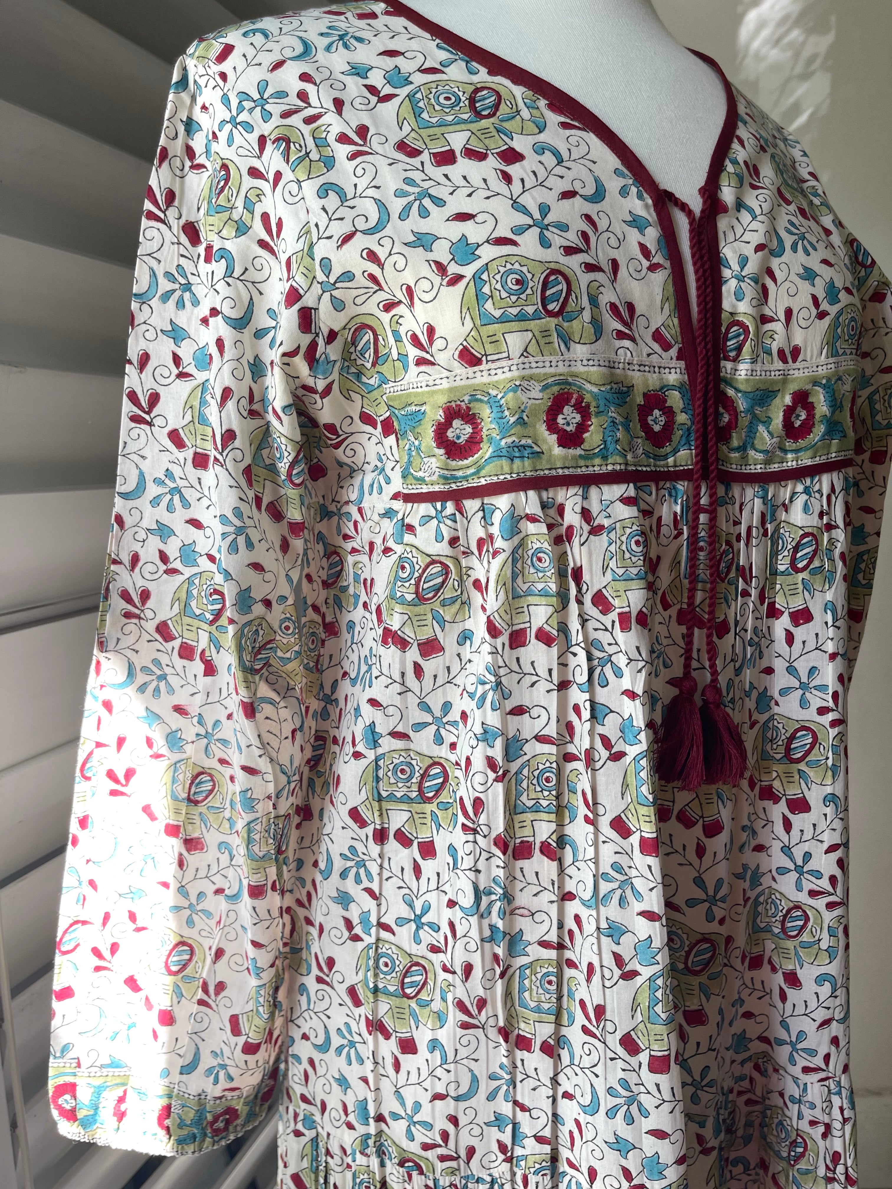 Maxi Dress - Elephant Walk