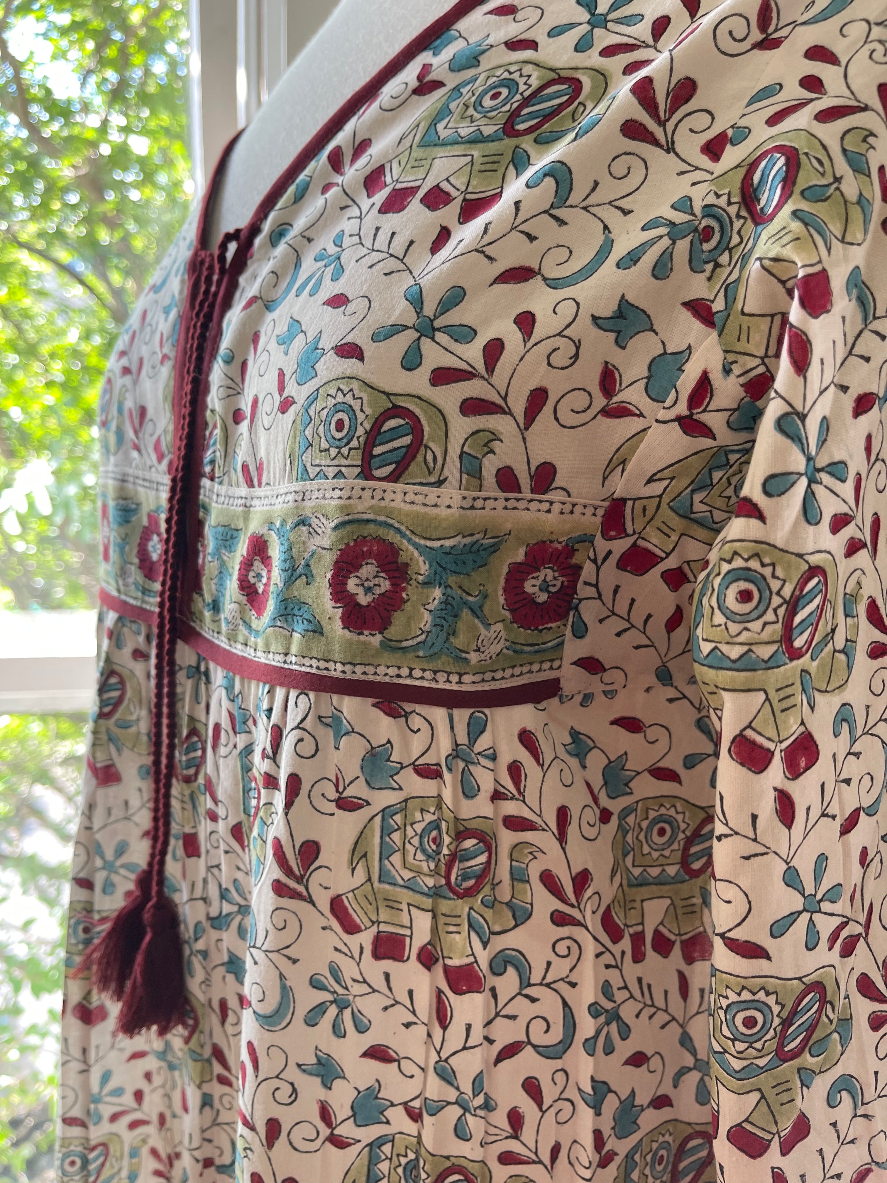 Maxi Dress - Elephant Walk