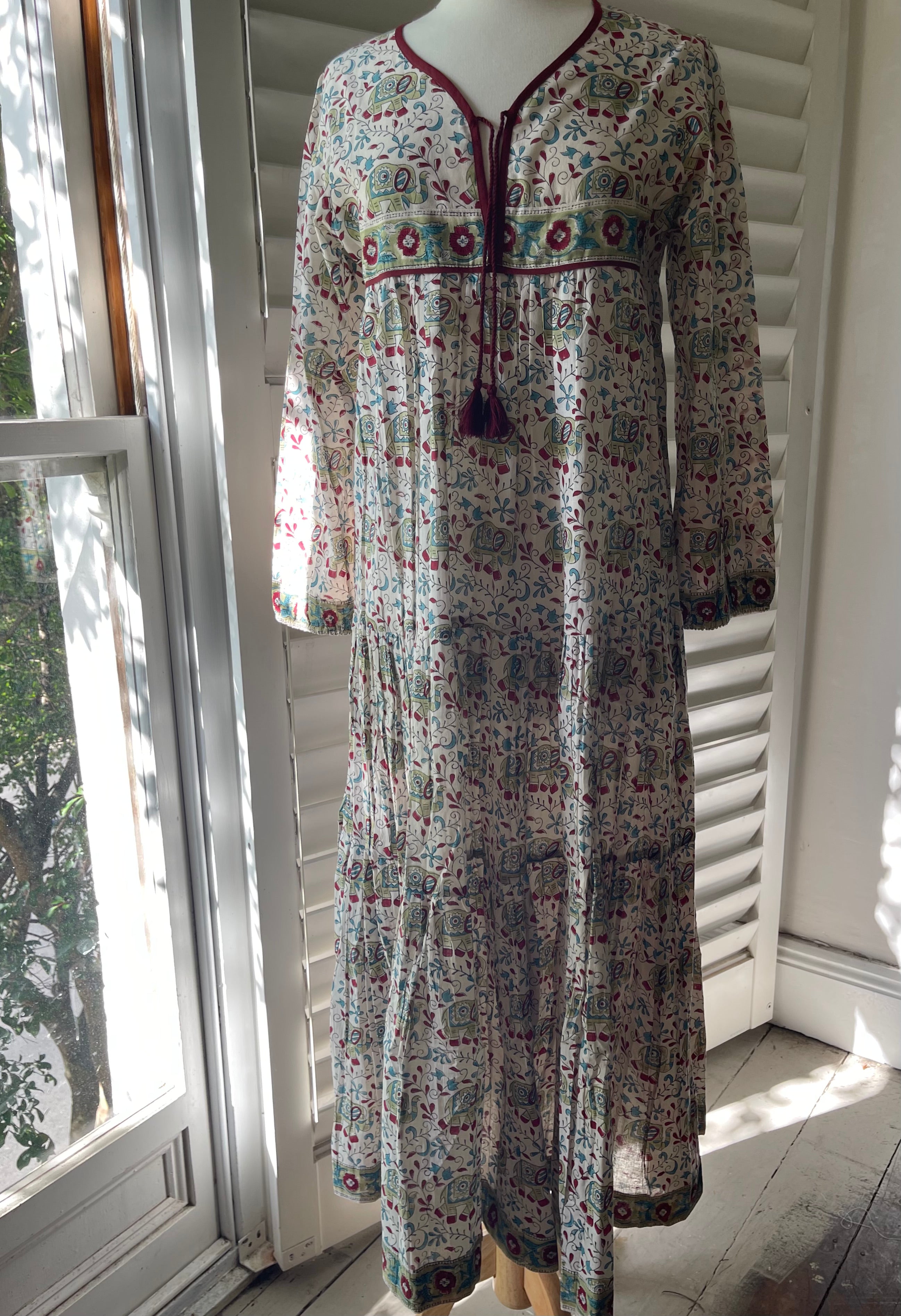 Maxi Dress - Elephant Walk