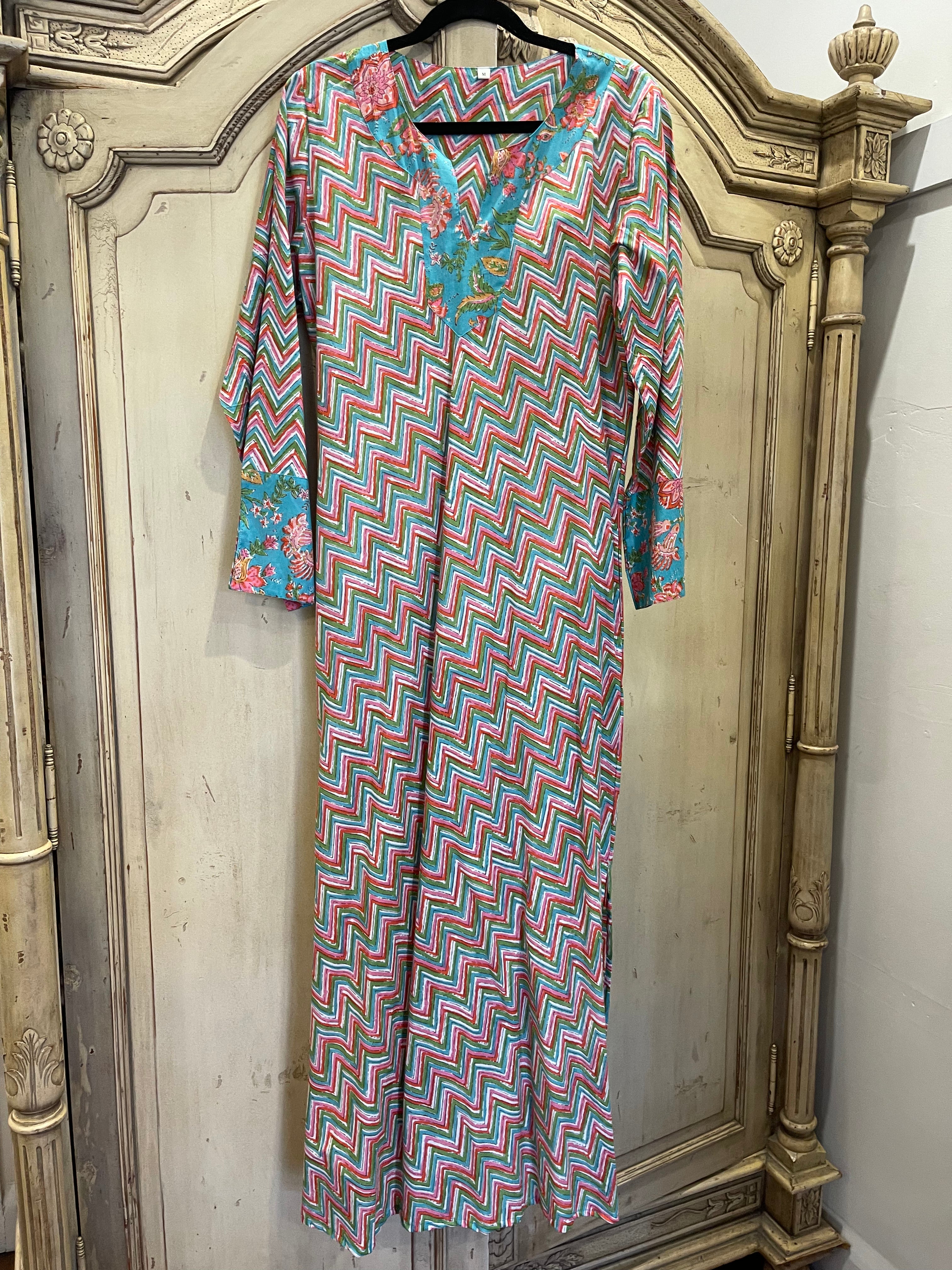 Summer Dress - HIBISCUS GEOMETRY 2