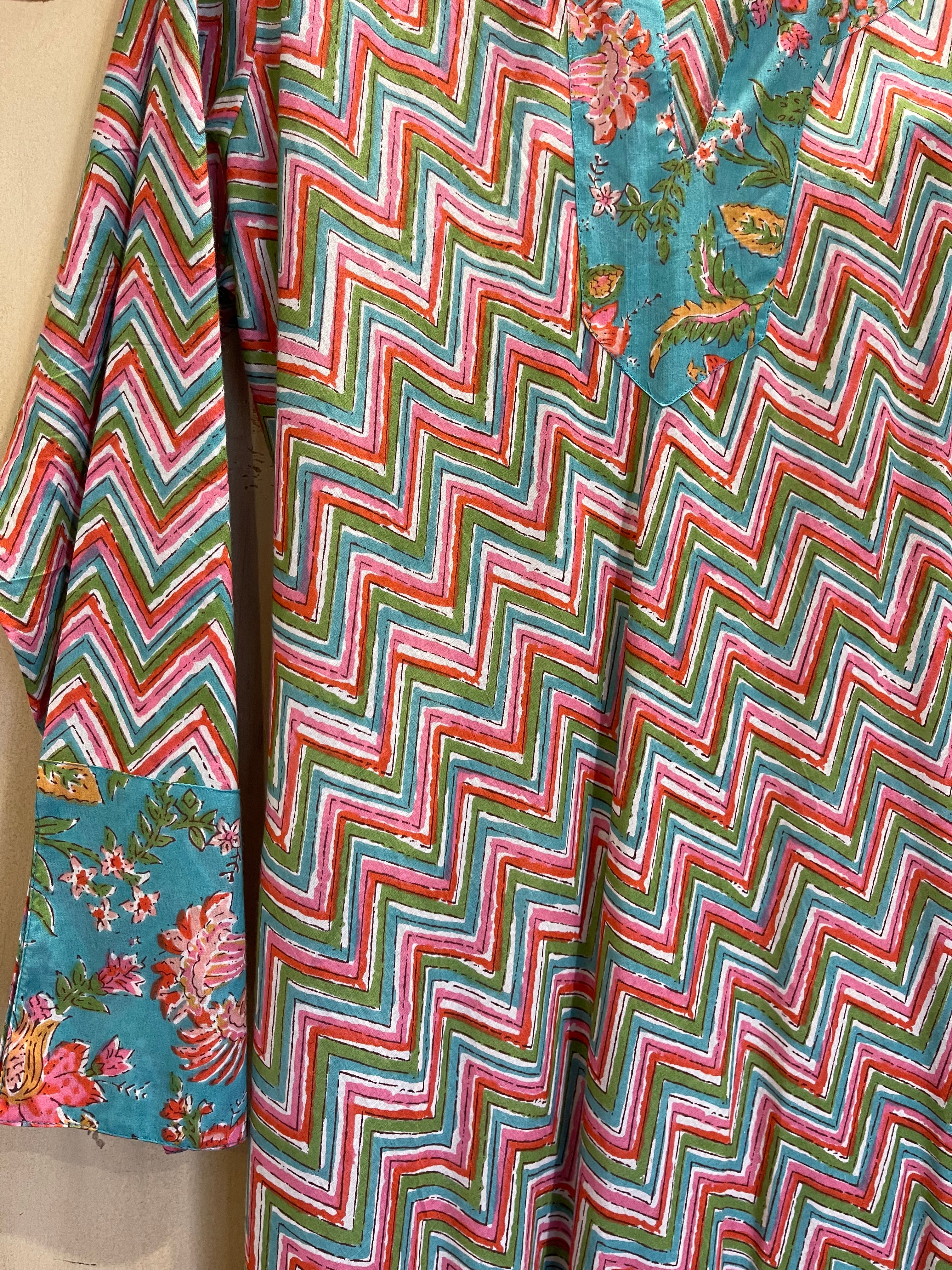 Summer Dress - HIBISCUS GEOMETRY 2