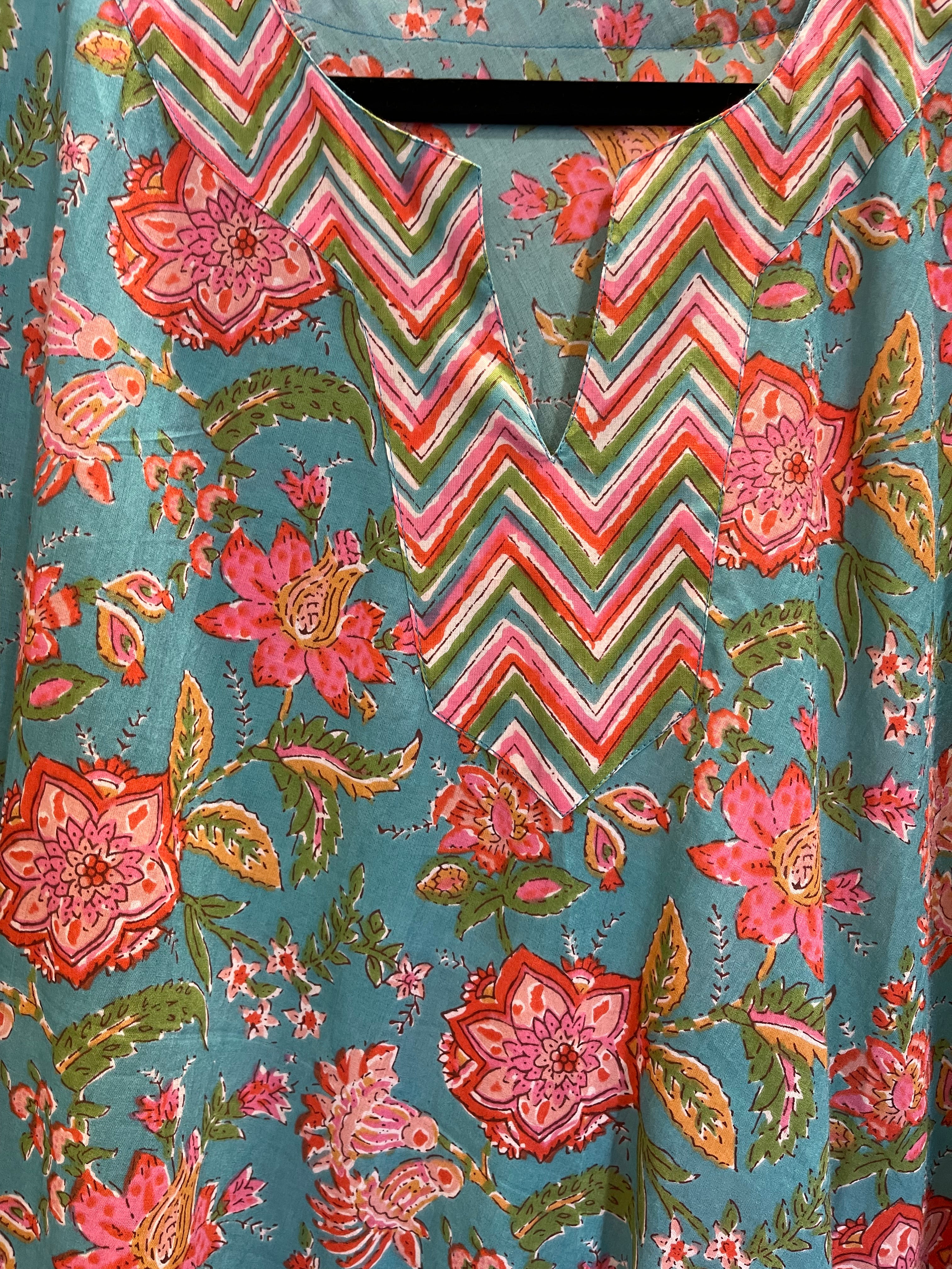 Summer Dress - HIBISCUS GEOMETRY 1