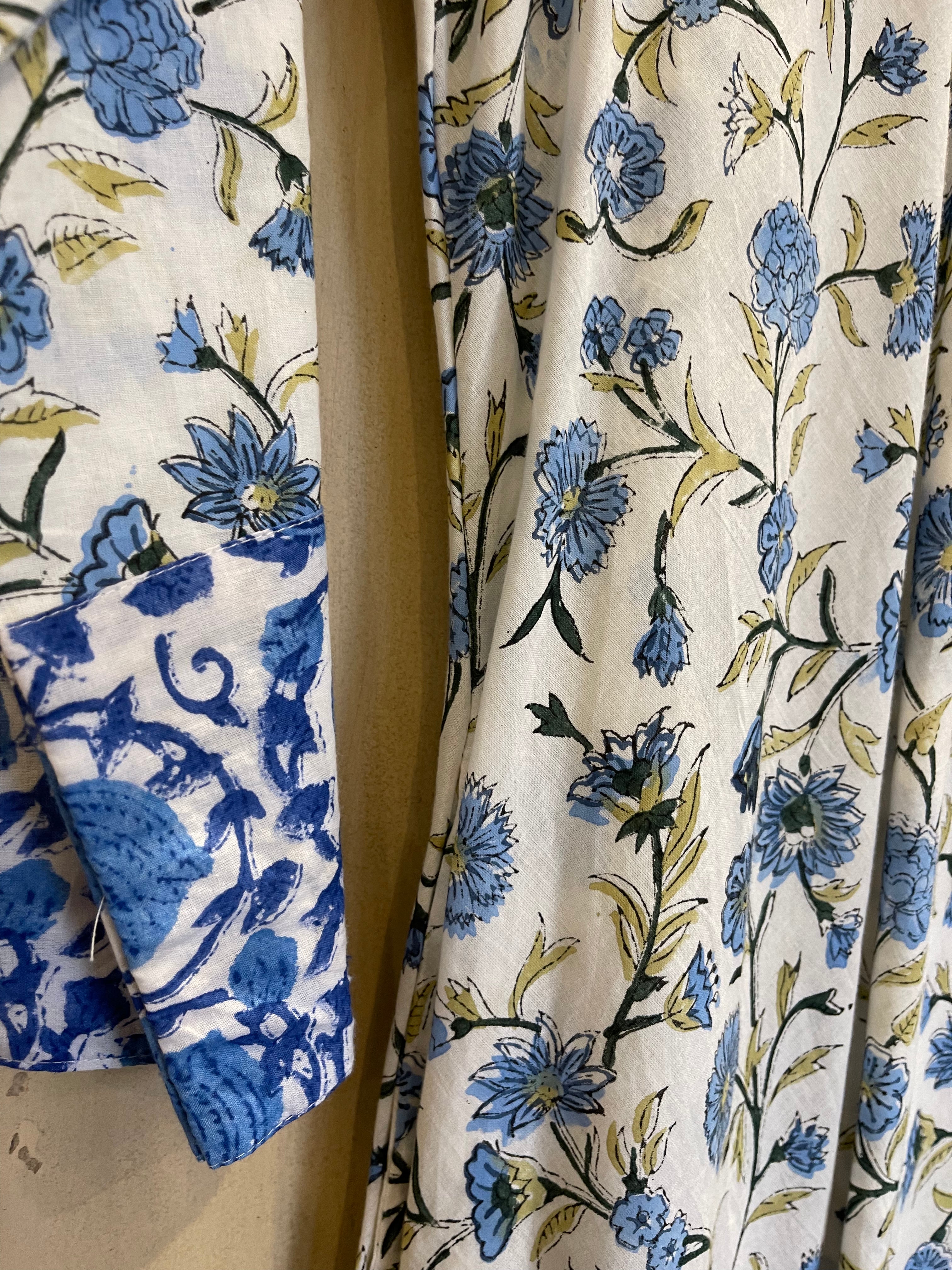 Summer Dress - Blue Flower Garden 1