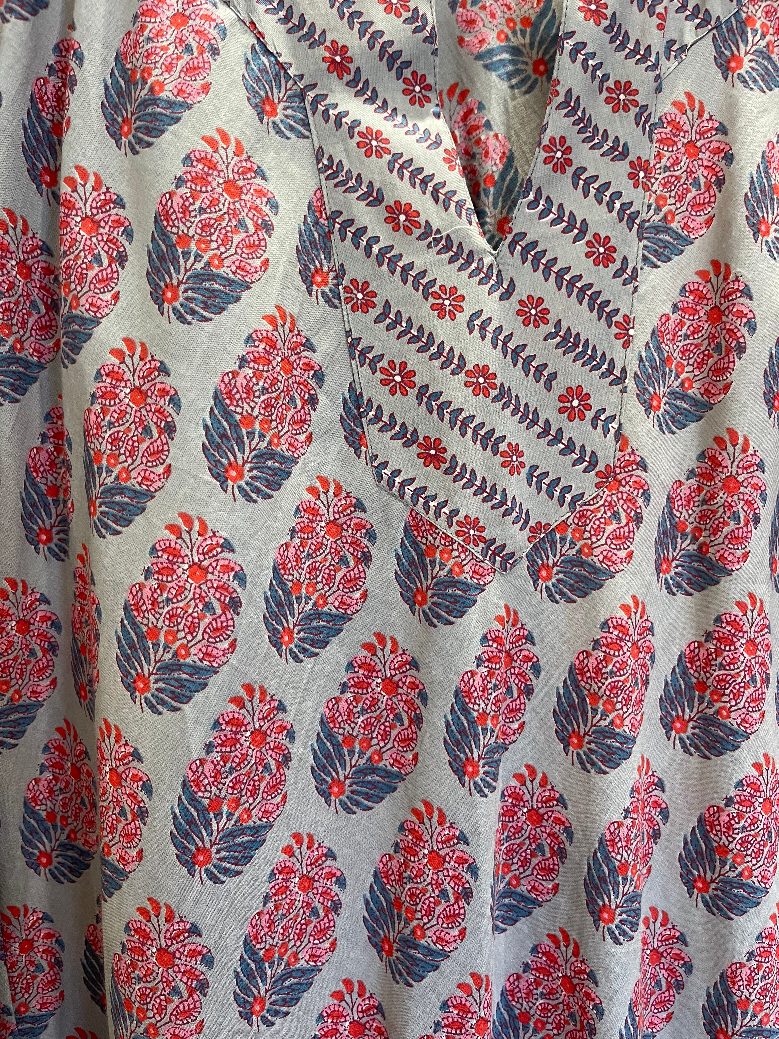 SUMMER DRESS - STONE FLORAL 1