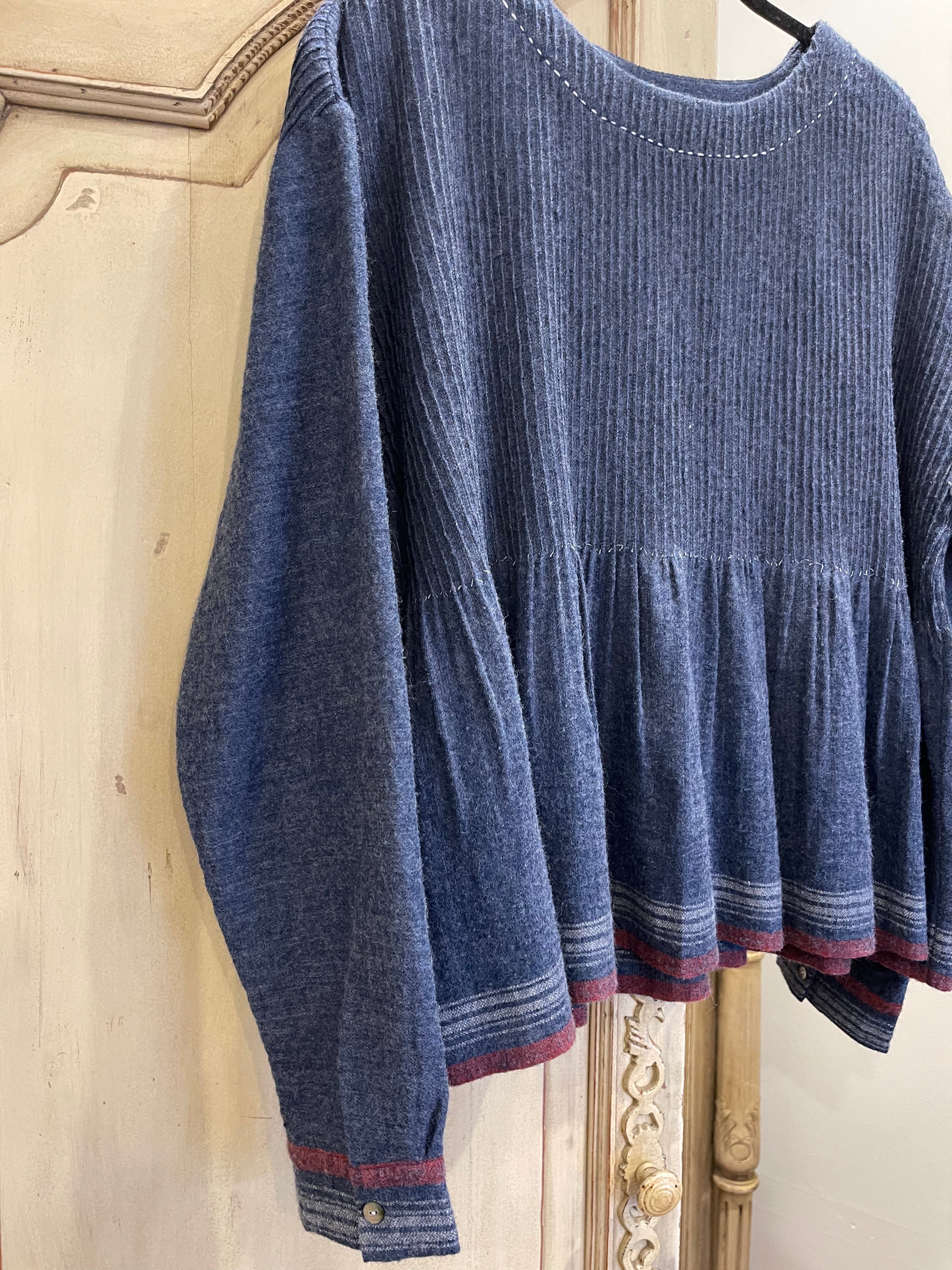 RUHI WOOL BLOUSE