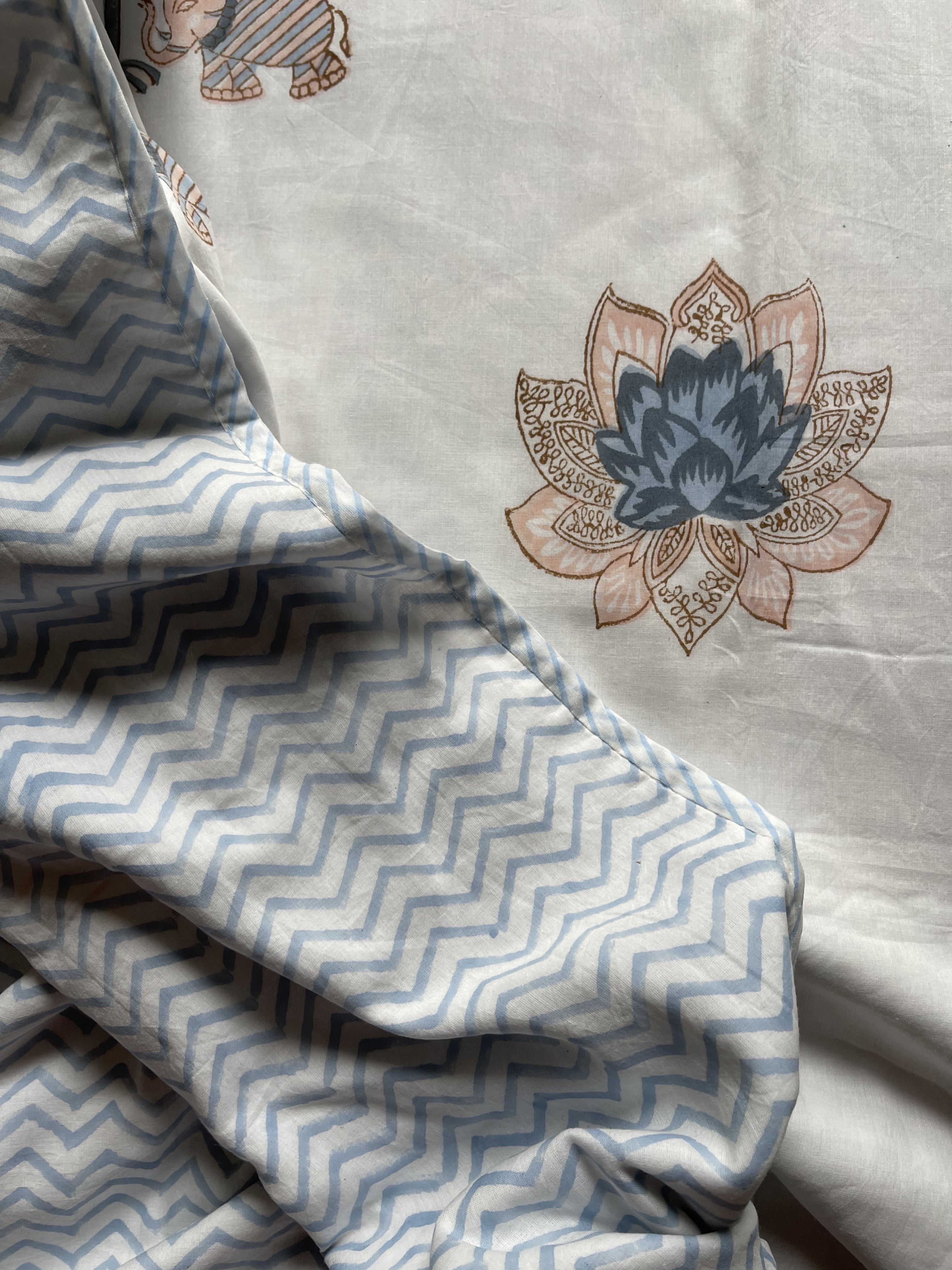 DOHAR - Powder Blue Lotus