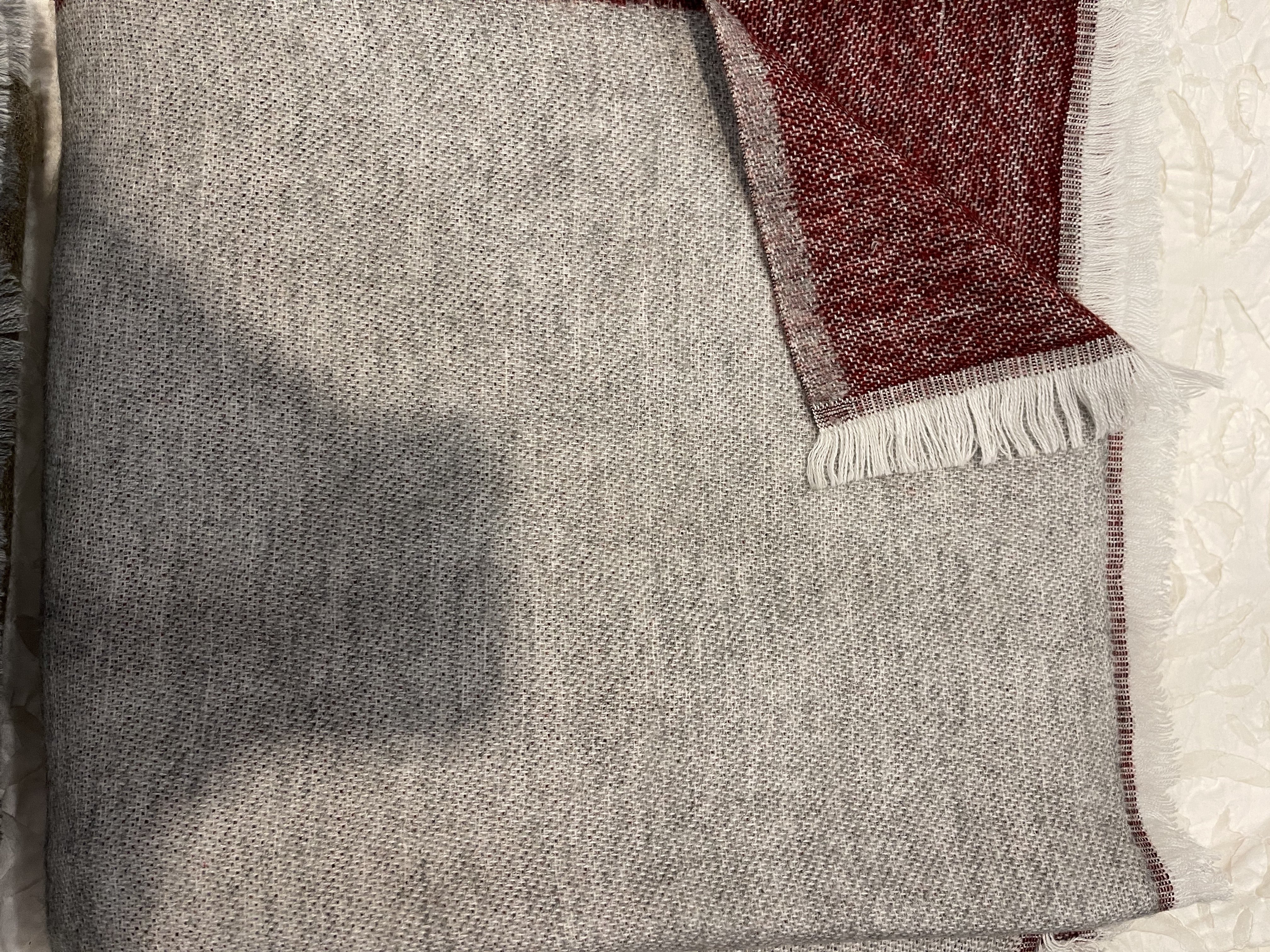 Cashmere Wrap Throw Blanket - Desert Stone