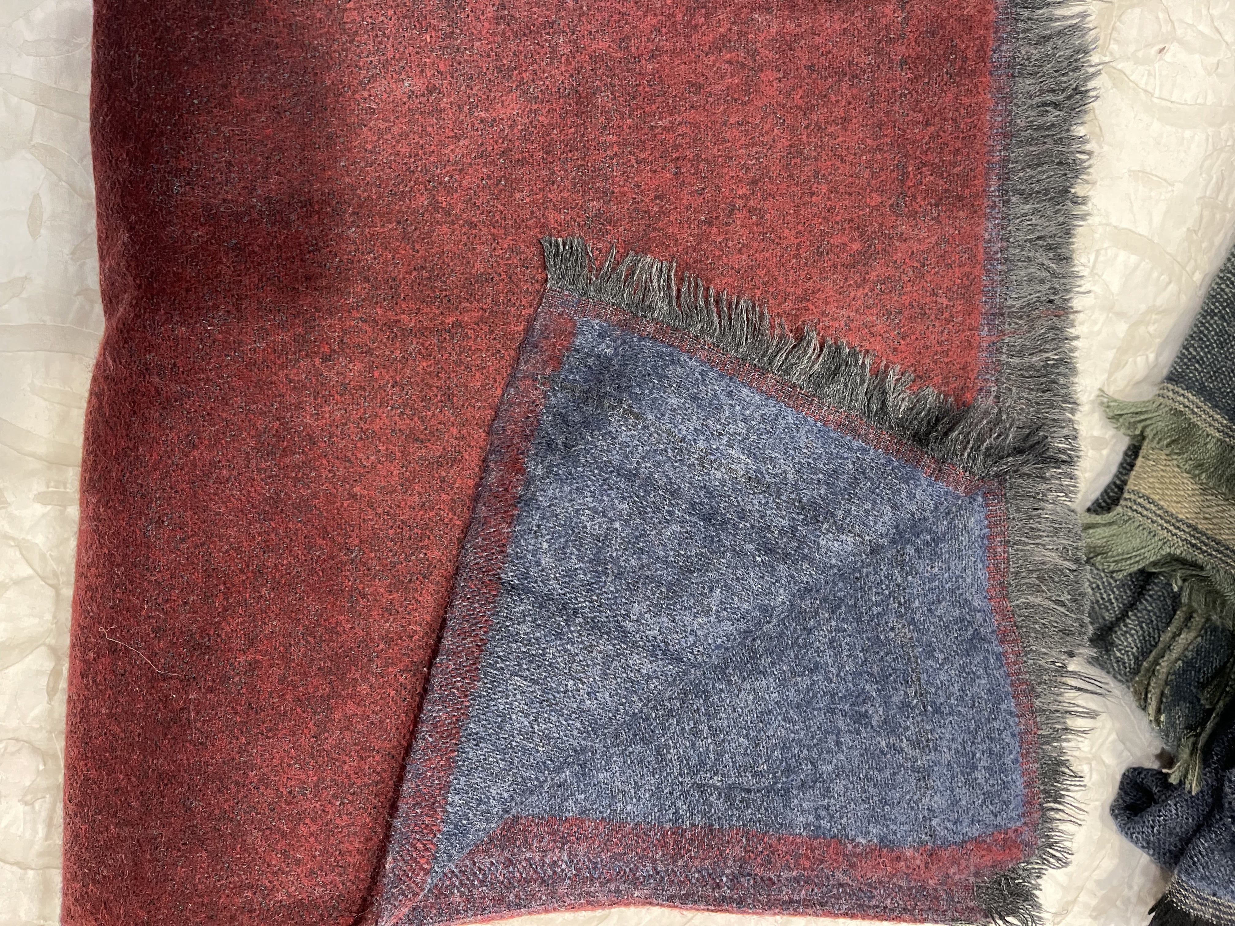 Cashmere Wrap Throw Blanket - Desert Night