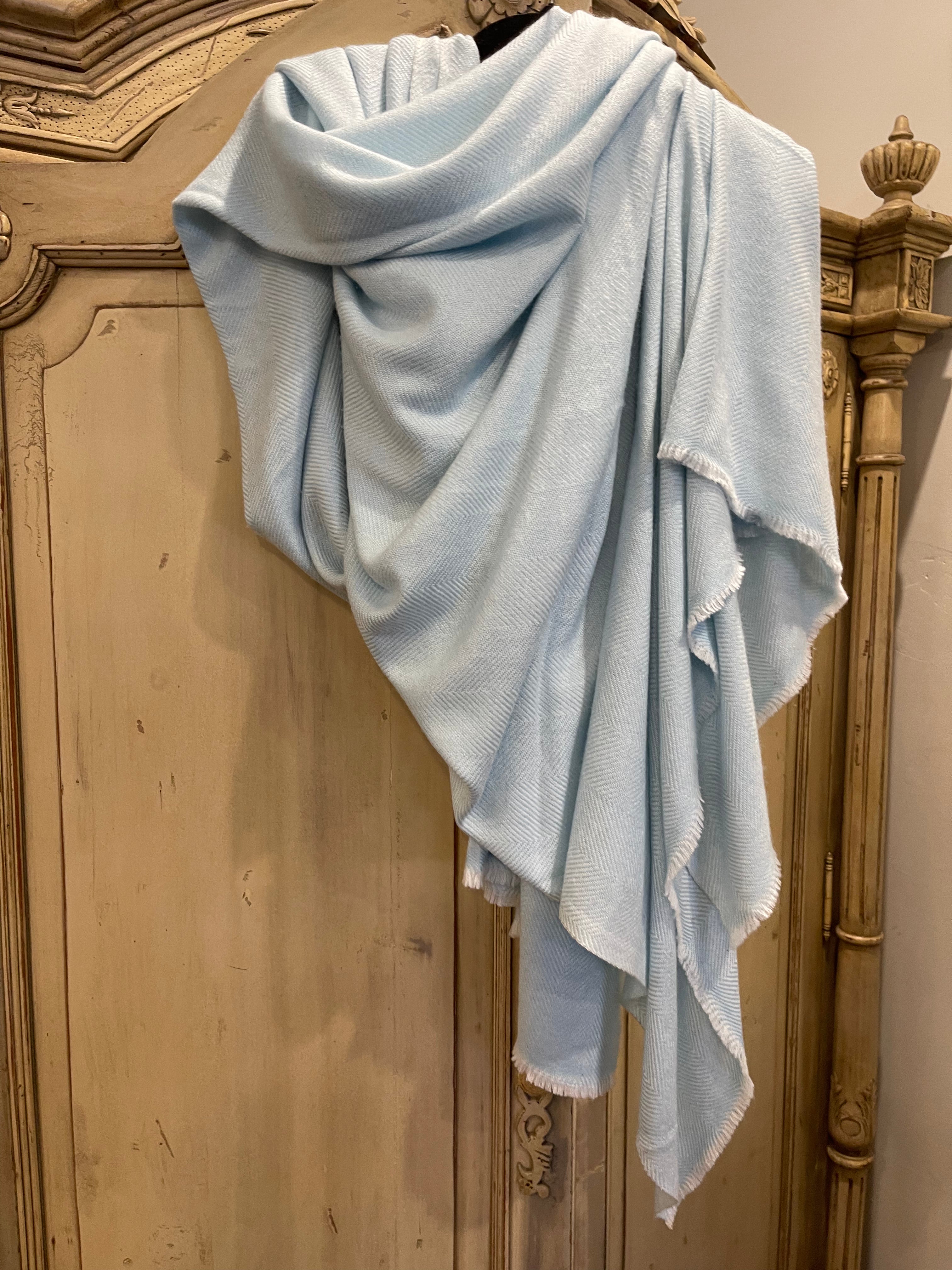 Cashmere Wrap - Icelandic Stripe