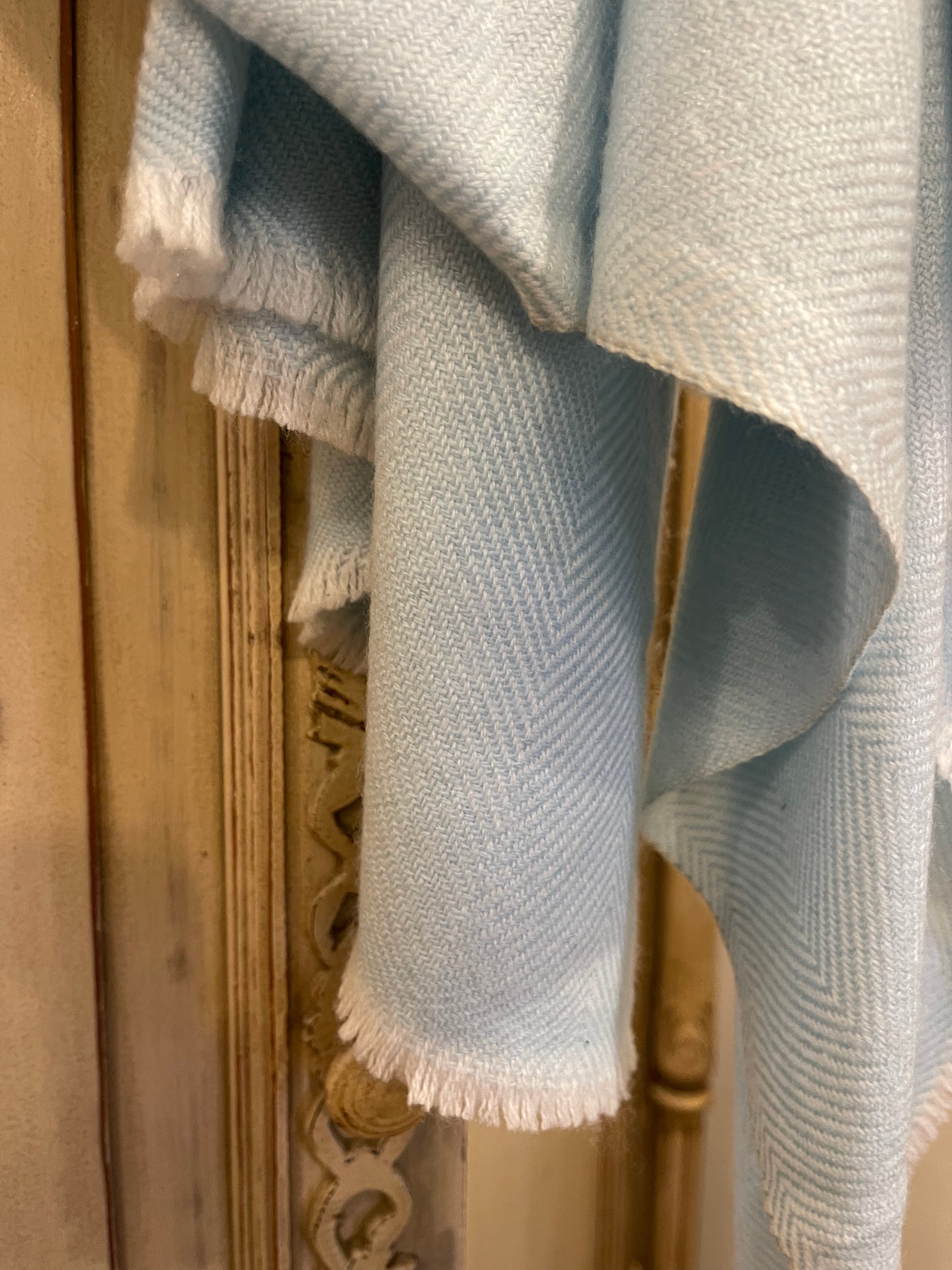 Cashmere Wrap - Icelandic Stripe