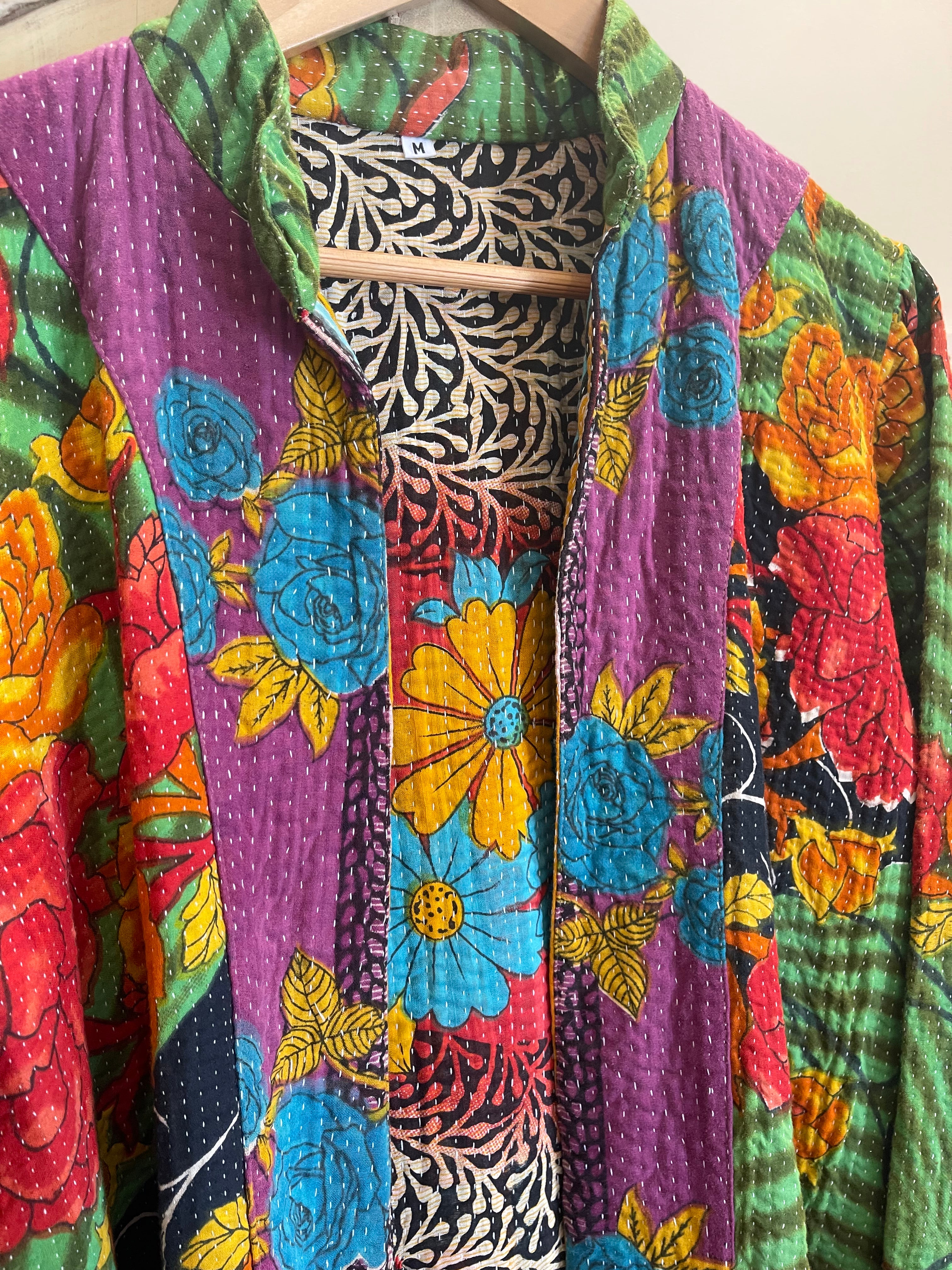 Vintage Kantha Jacket - Paradise