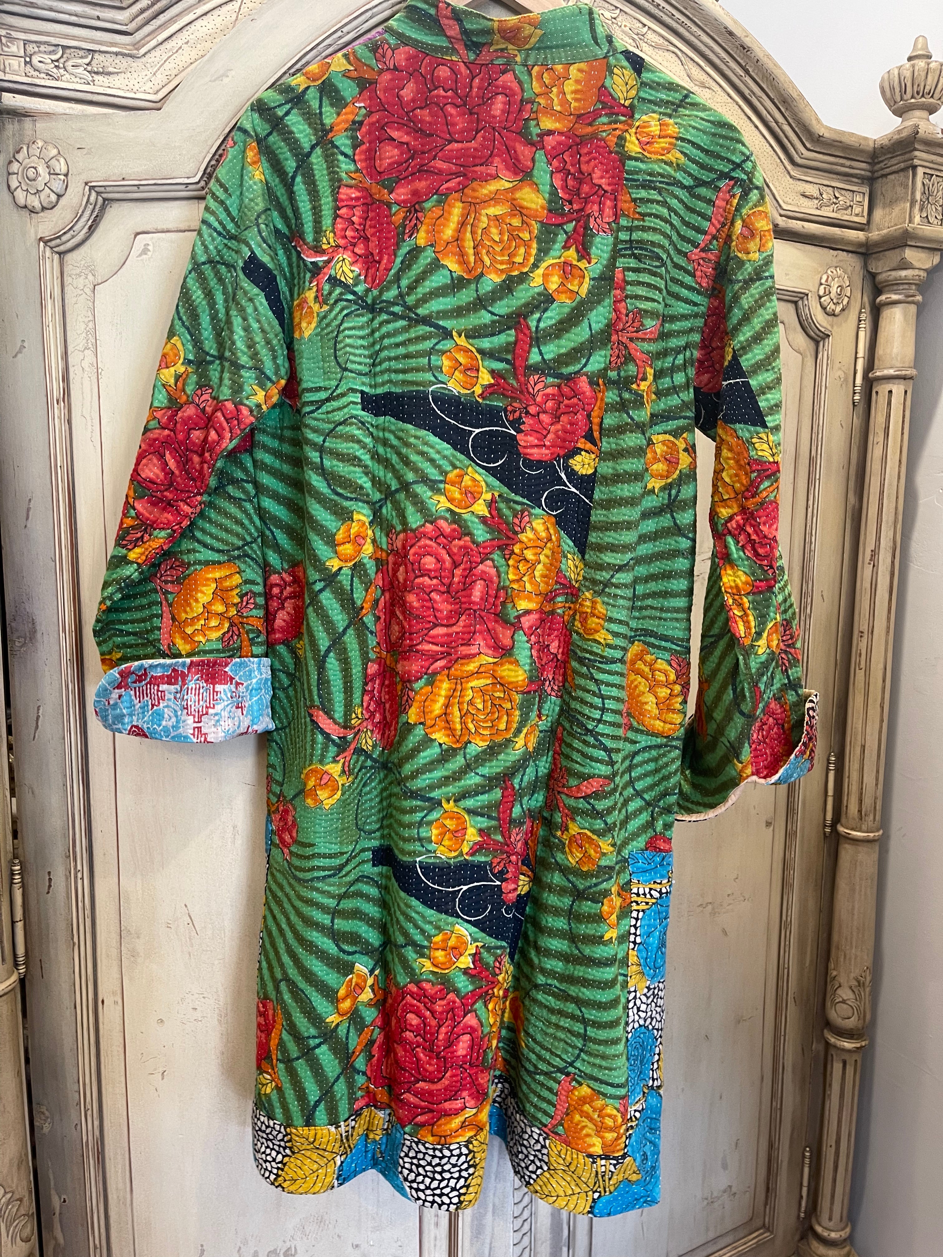 Vintage Kantha Jacket - Paradise