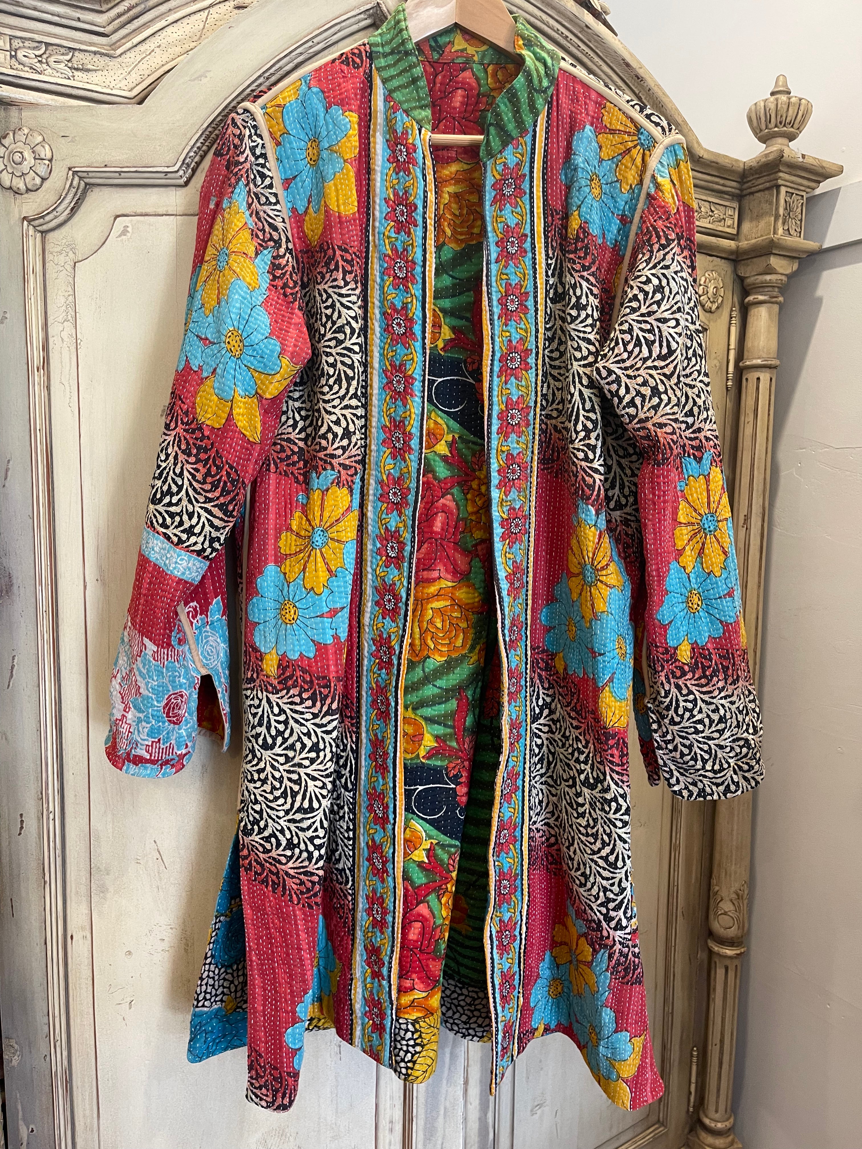 Vintage Kantha Jacket - Paradise