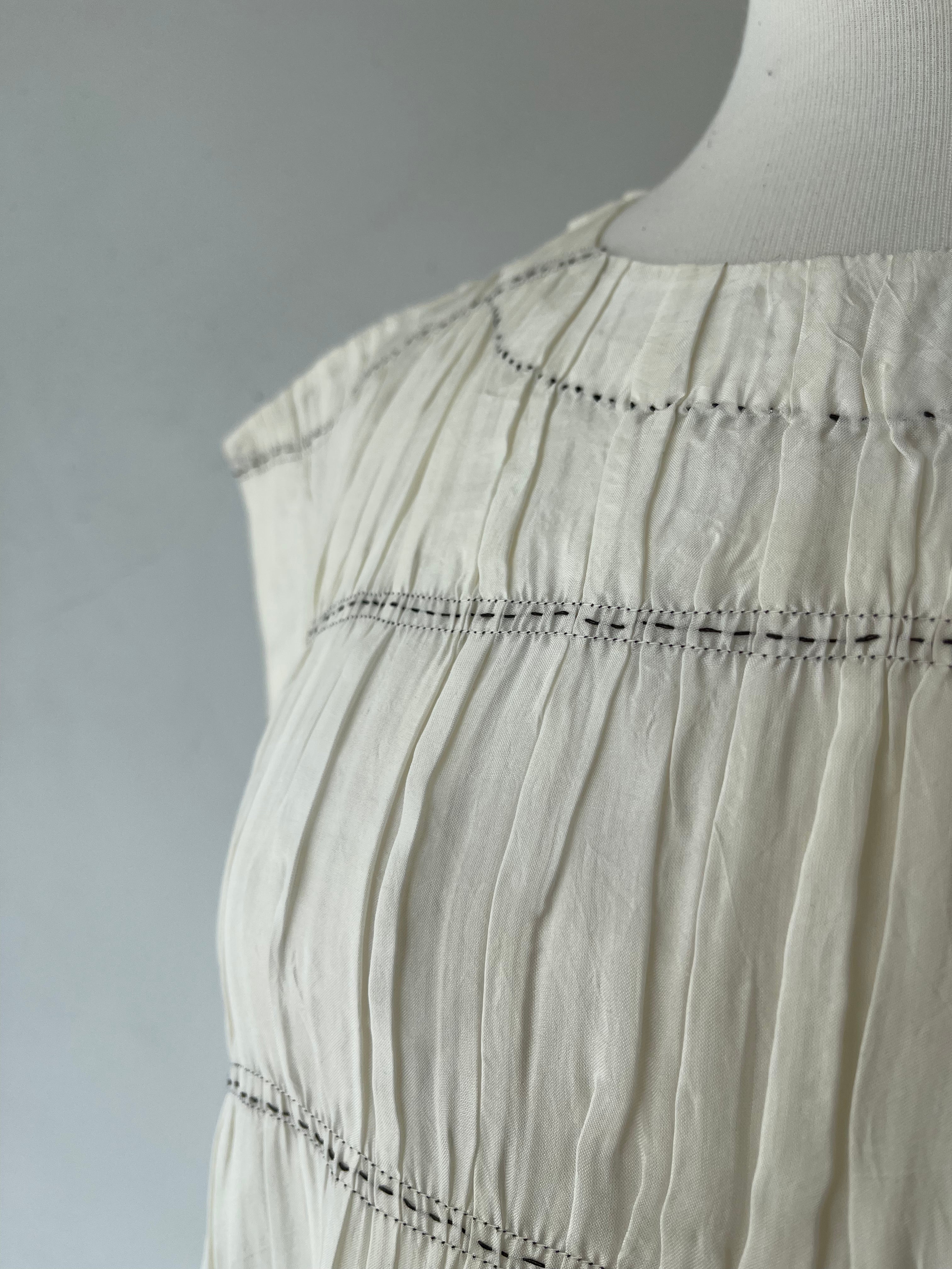 MIRA SILK DRESS - Ivory