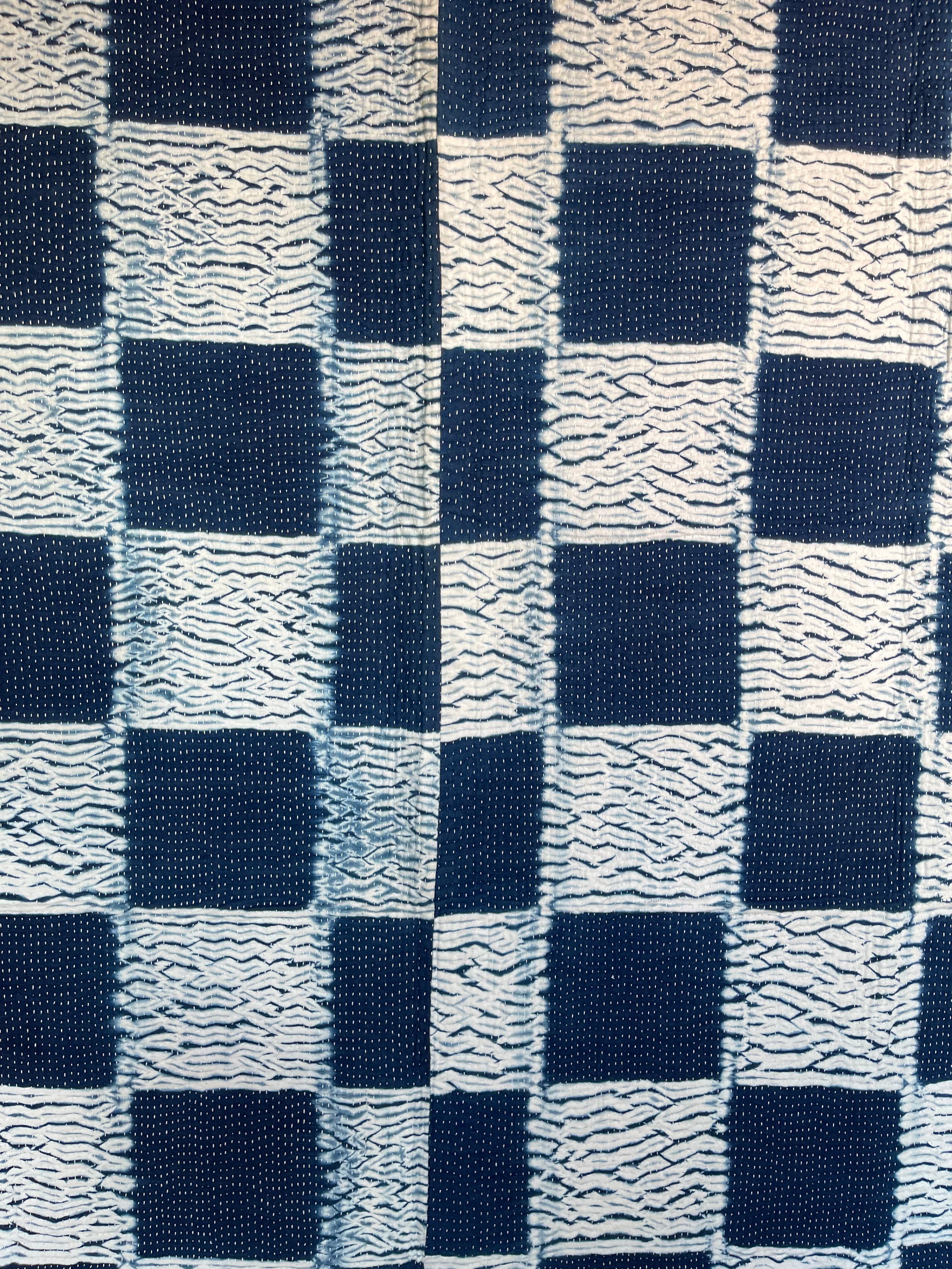 INDIGO SHIBORI - CHECK 2