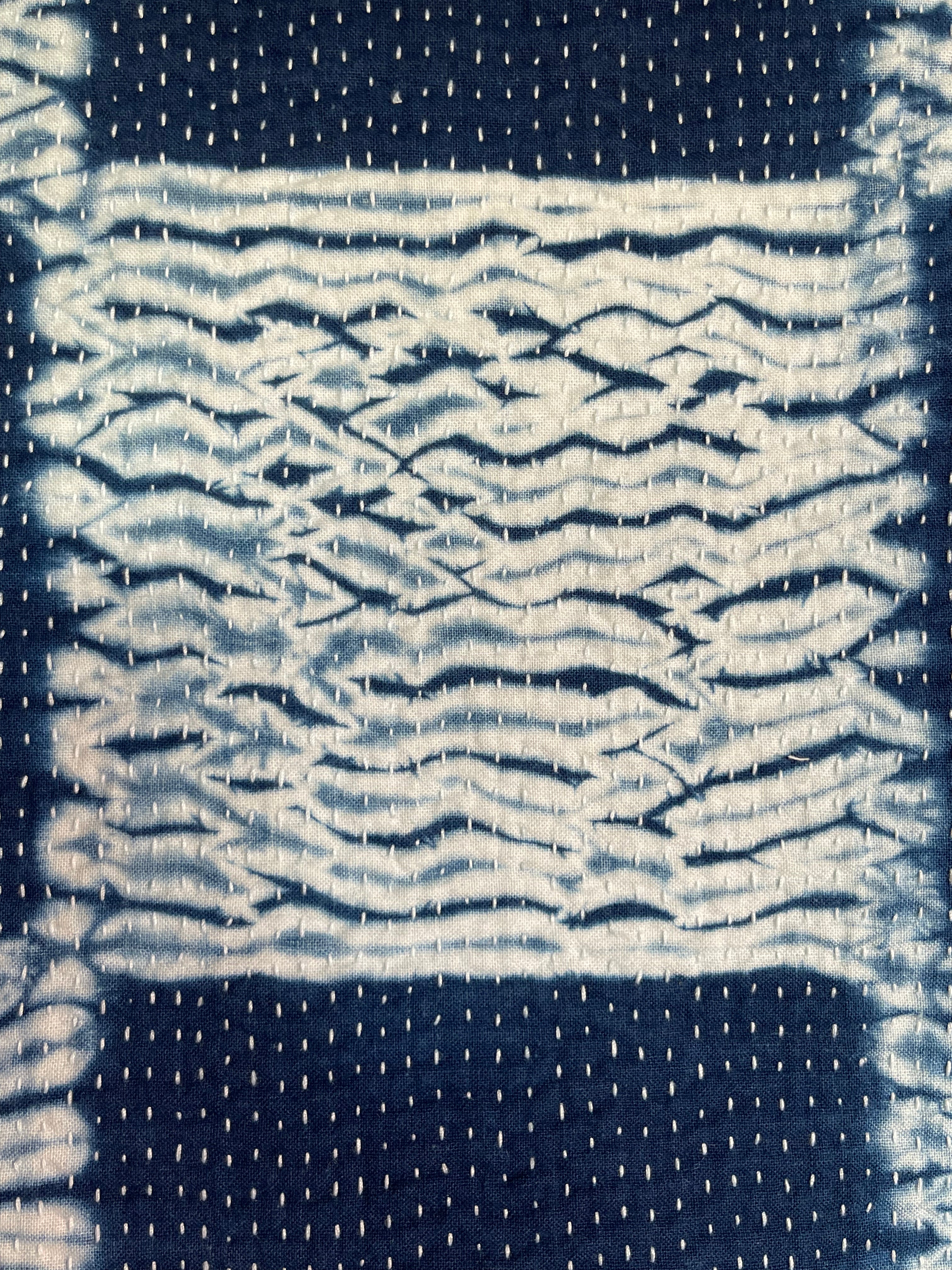 INDIGO SHIBORI - CHECK 2