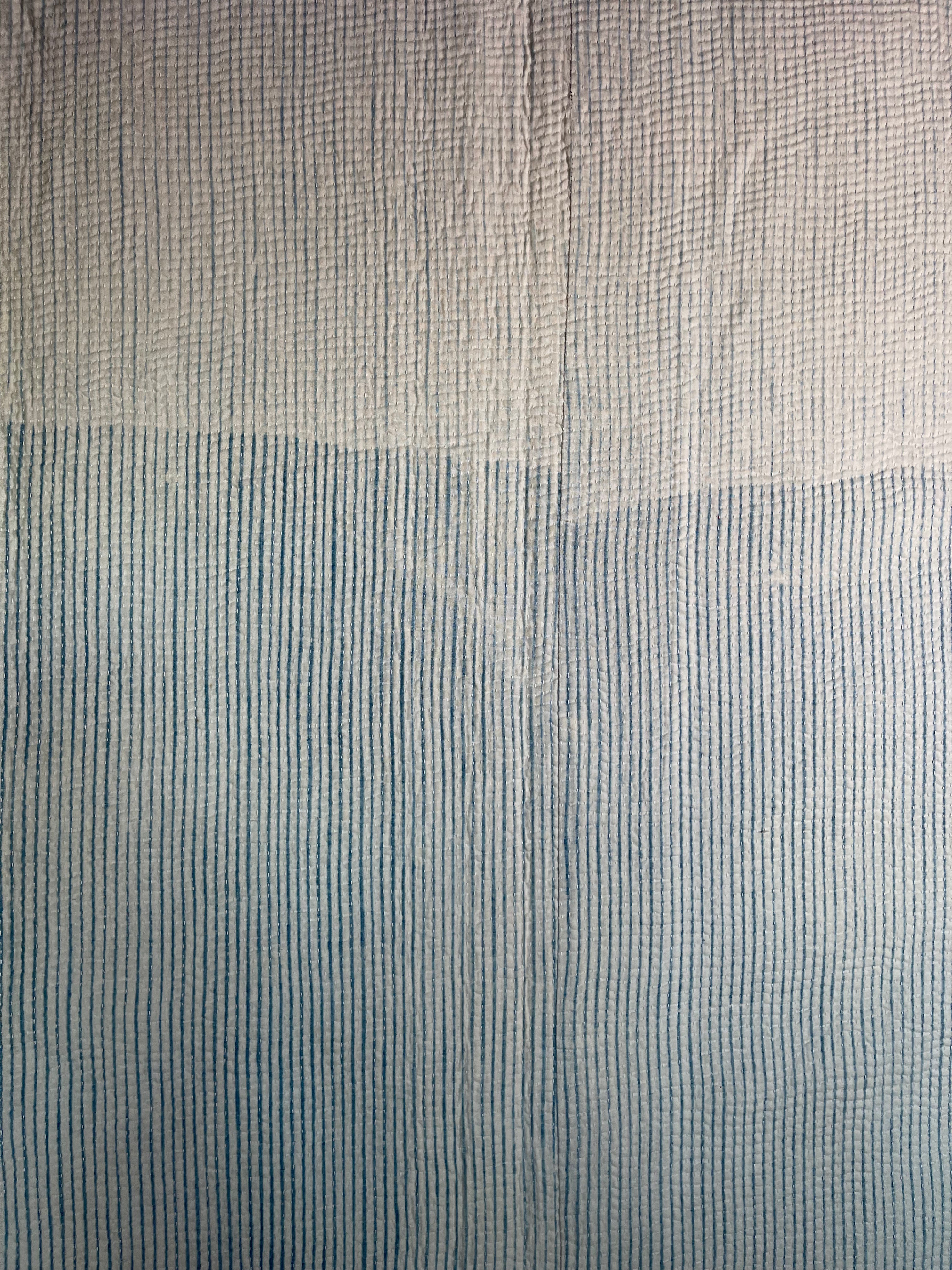 INDIGO SHIBORI - GRADED STRIPES 1