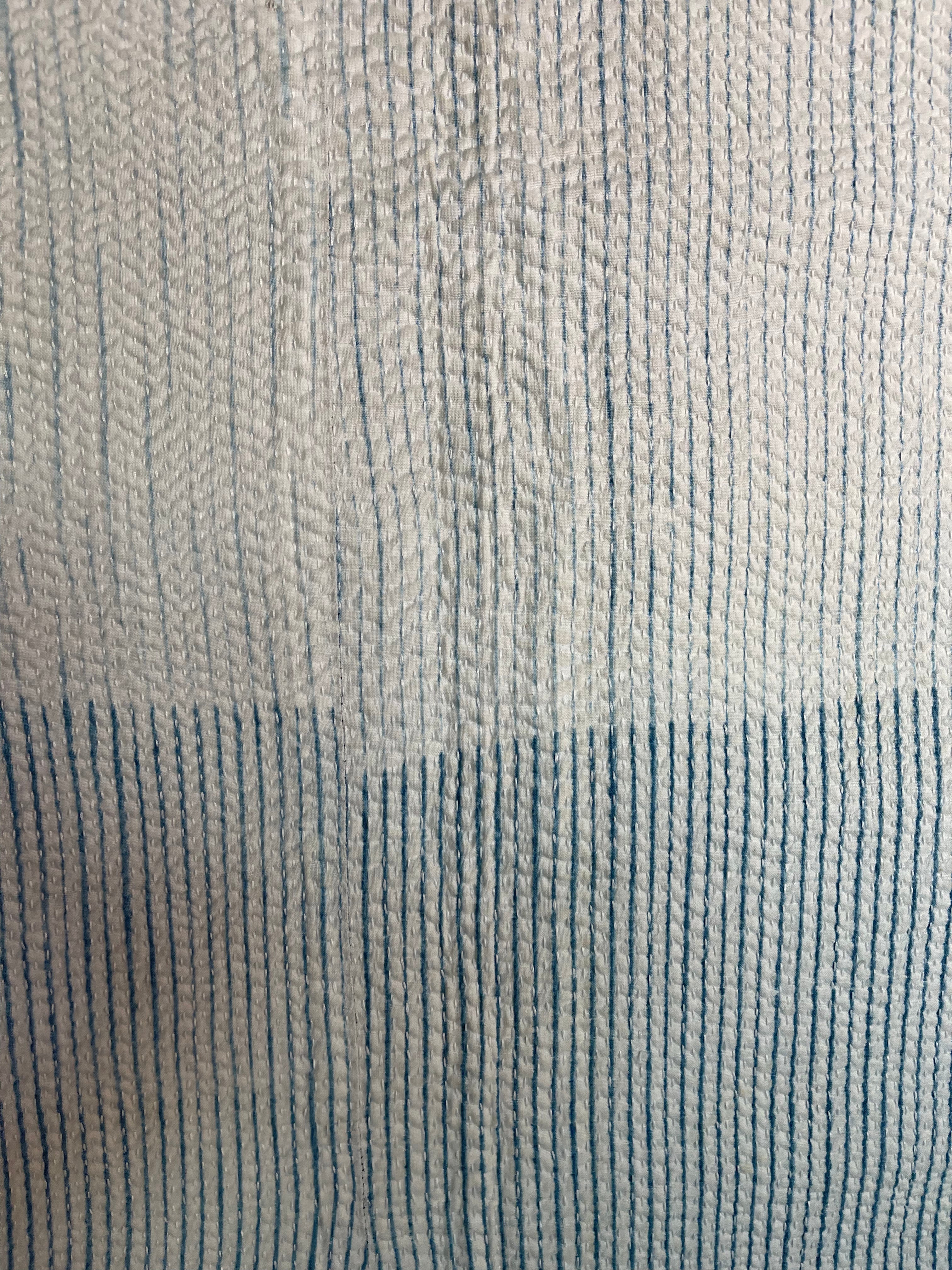INDIGO SHIBORI - GRADED STRIPES 2
