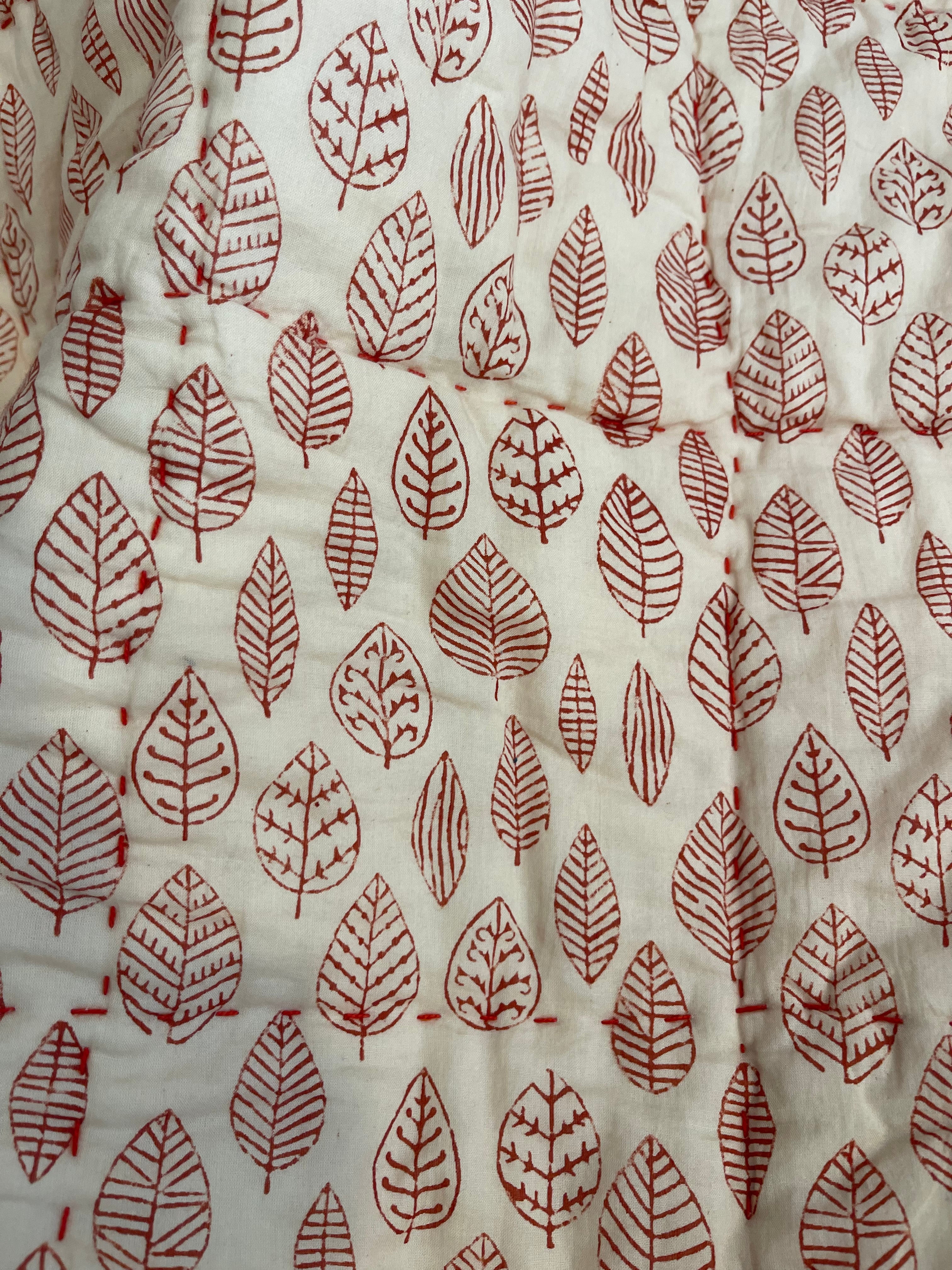 JAIPURI RAZAI - RED LEAF