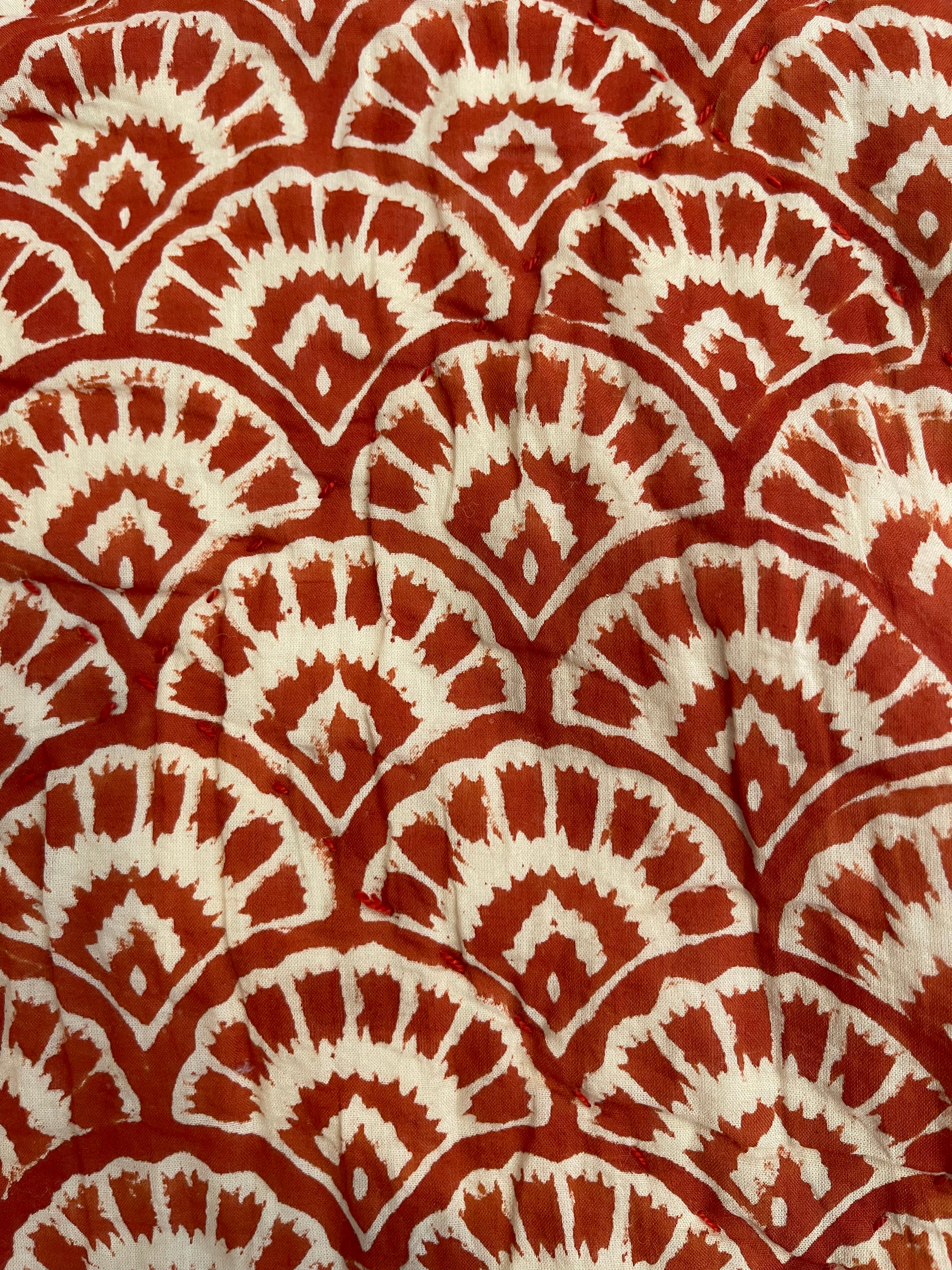 JAIPURI RAZAI - RED FAN
