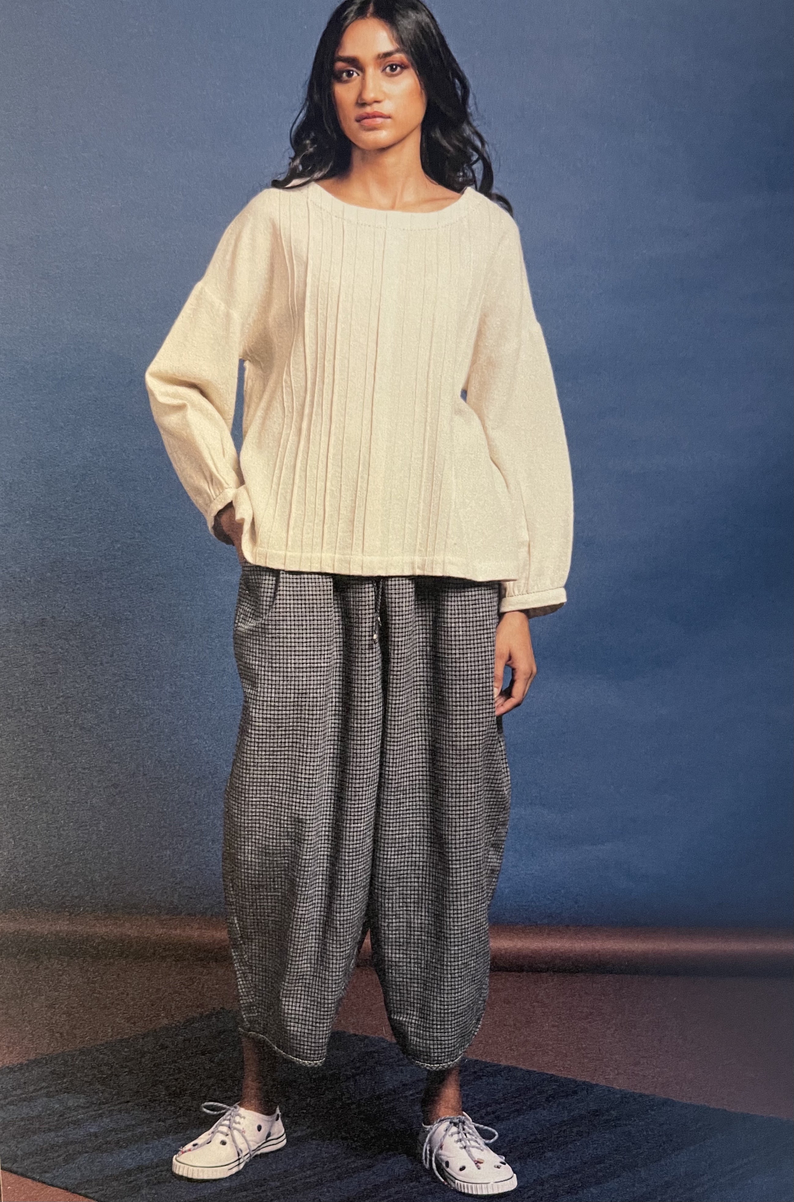 MAHIRA HANDWOVEN COTTON - CHECK