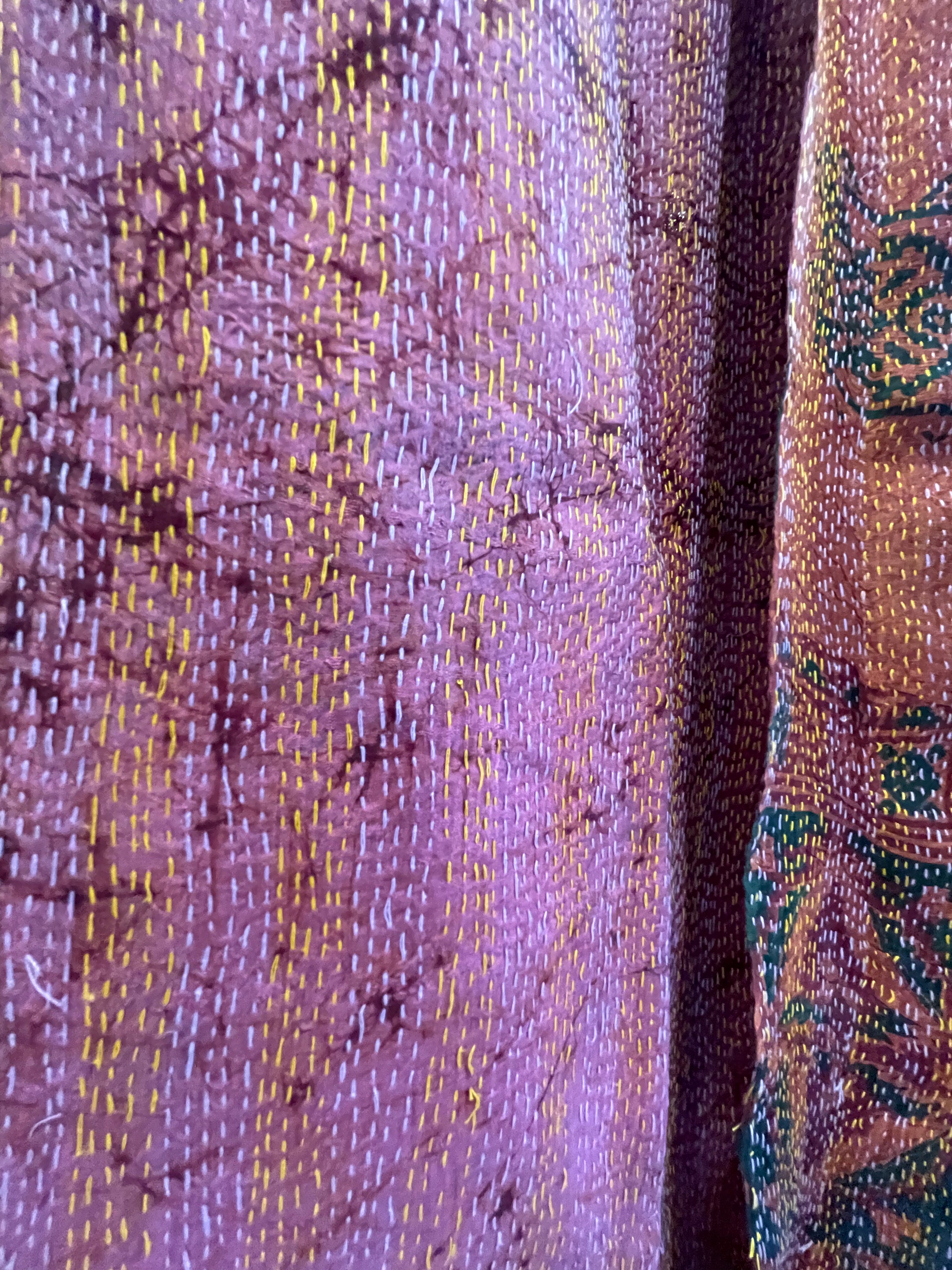 Vintage Silk Sari Wrap - Spice Temple