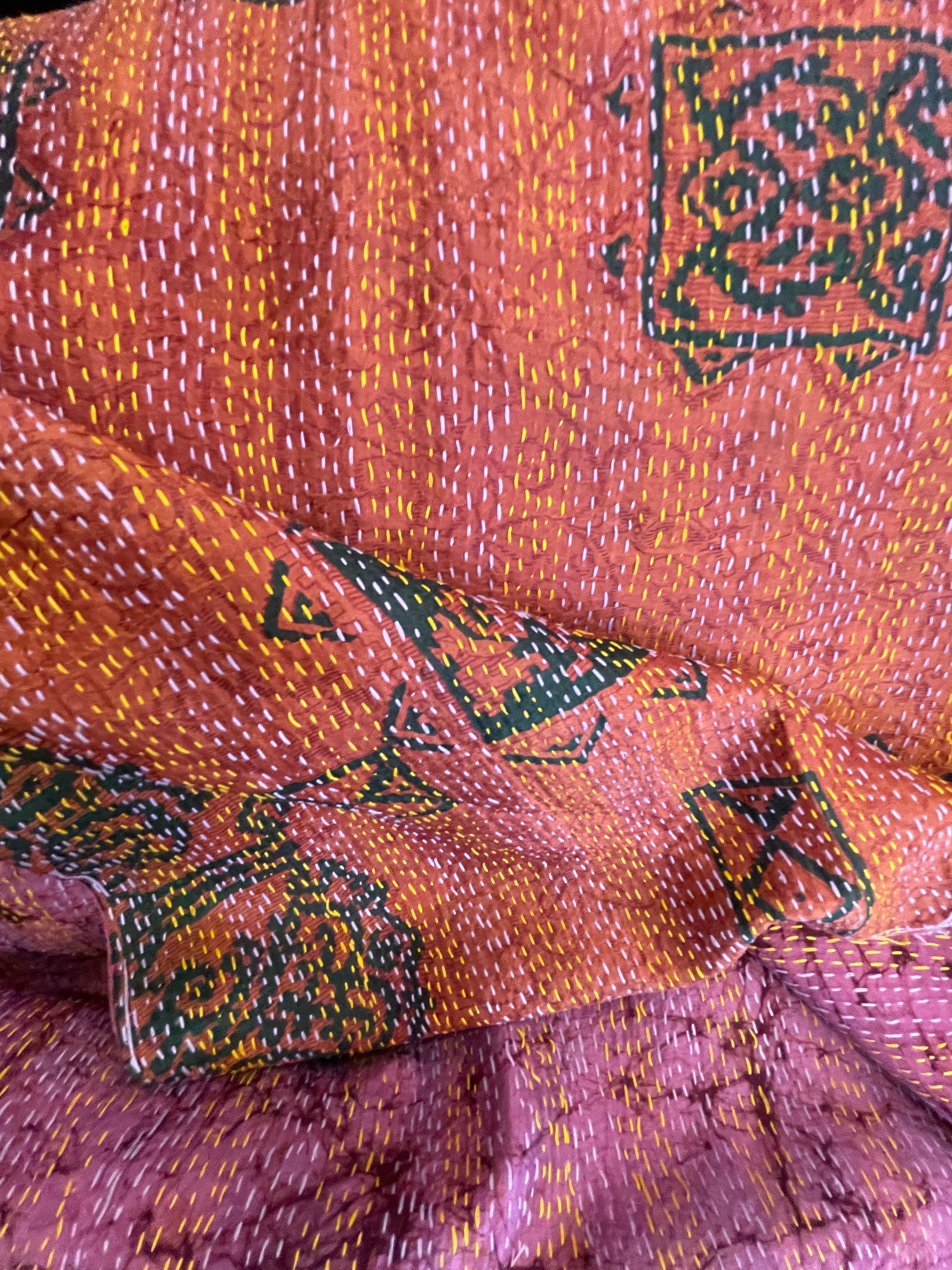 Vintage Silk Sari Wrap - Spice Temple