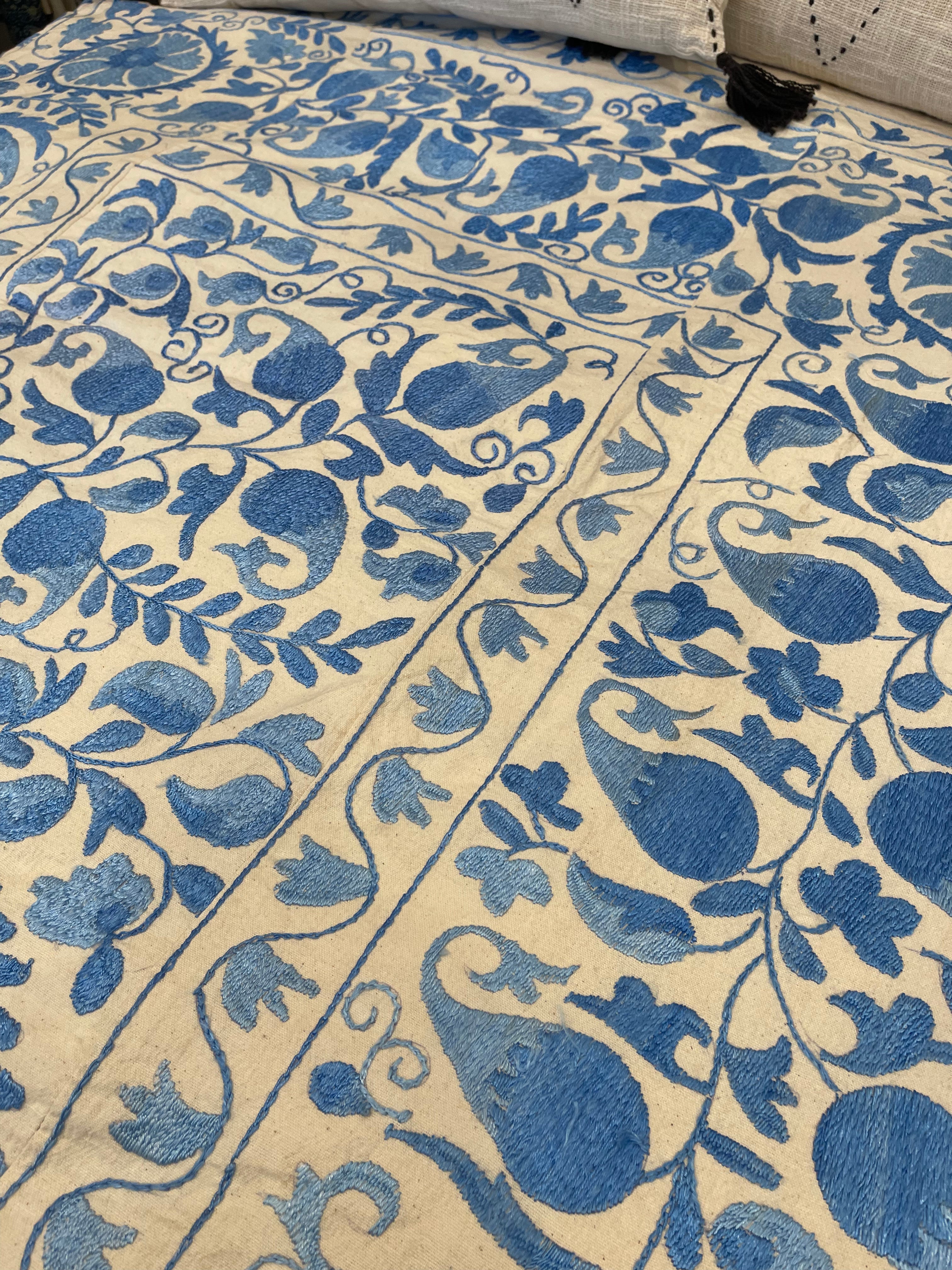 Suzani - French Blue