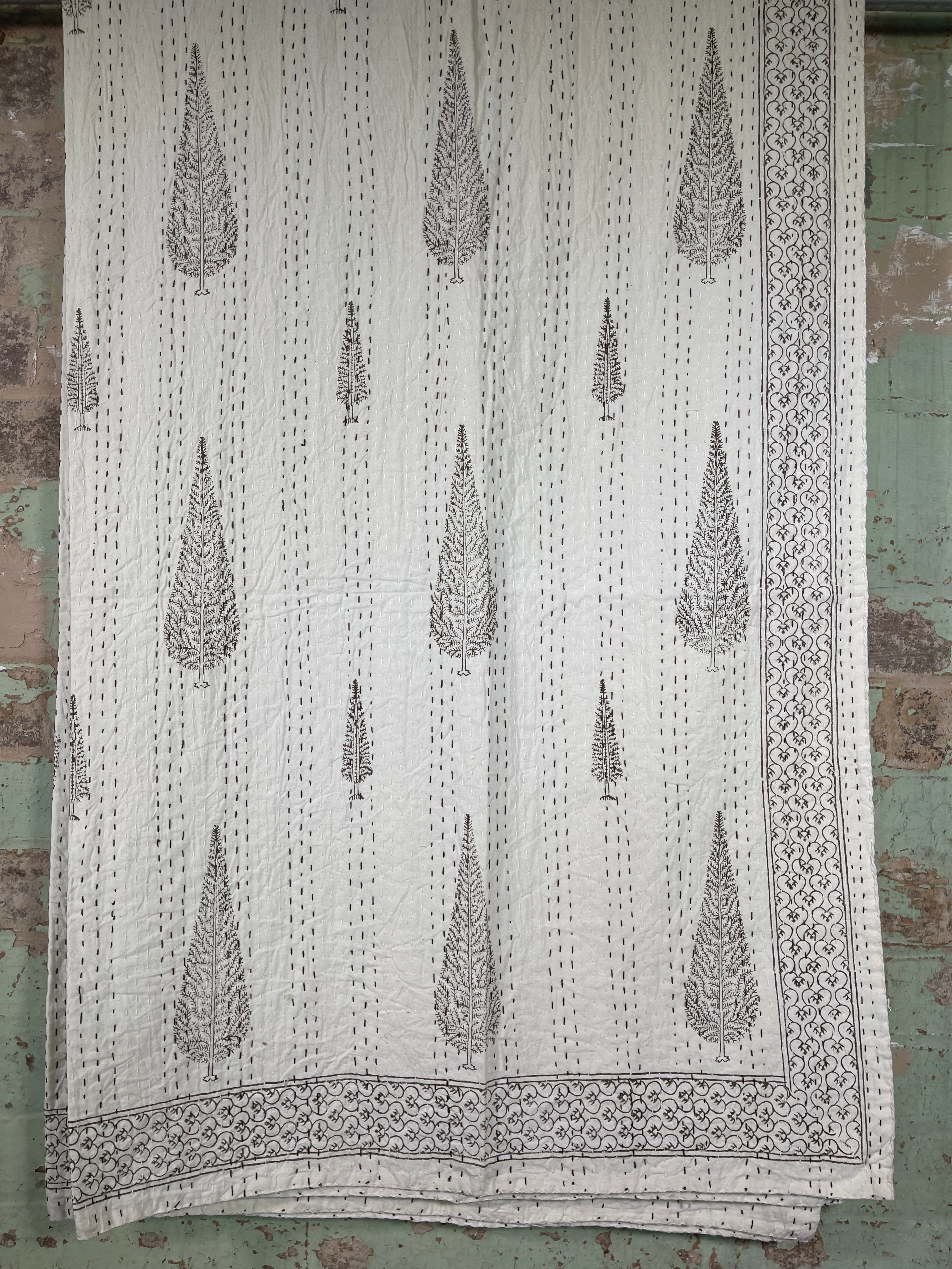 KANTHA - CYPRESS PRINT