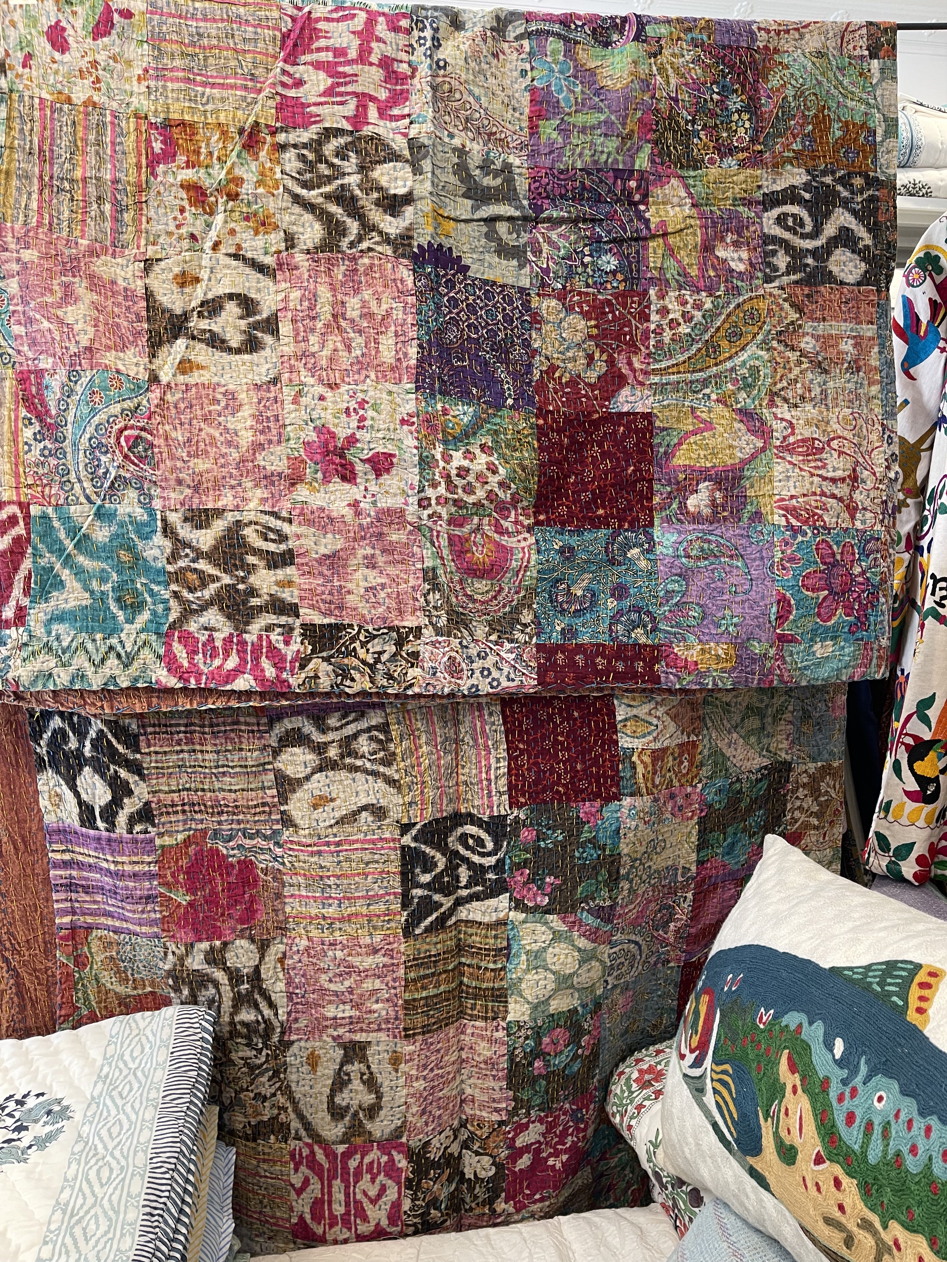 STONE WASHED Patchwork - Mainly Pink