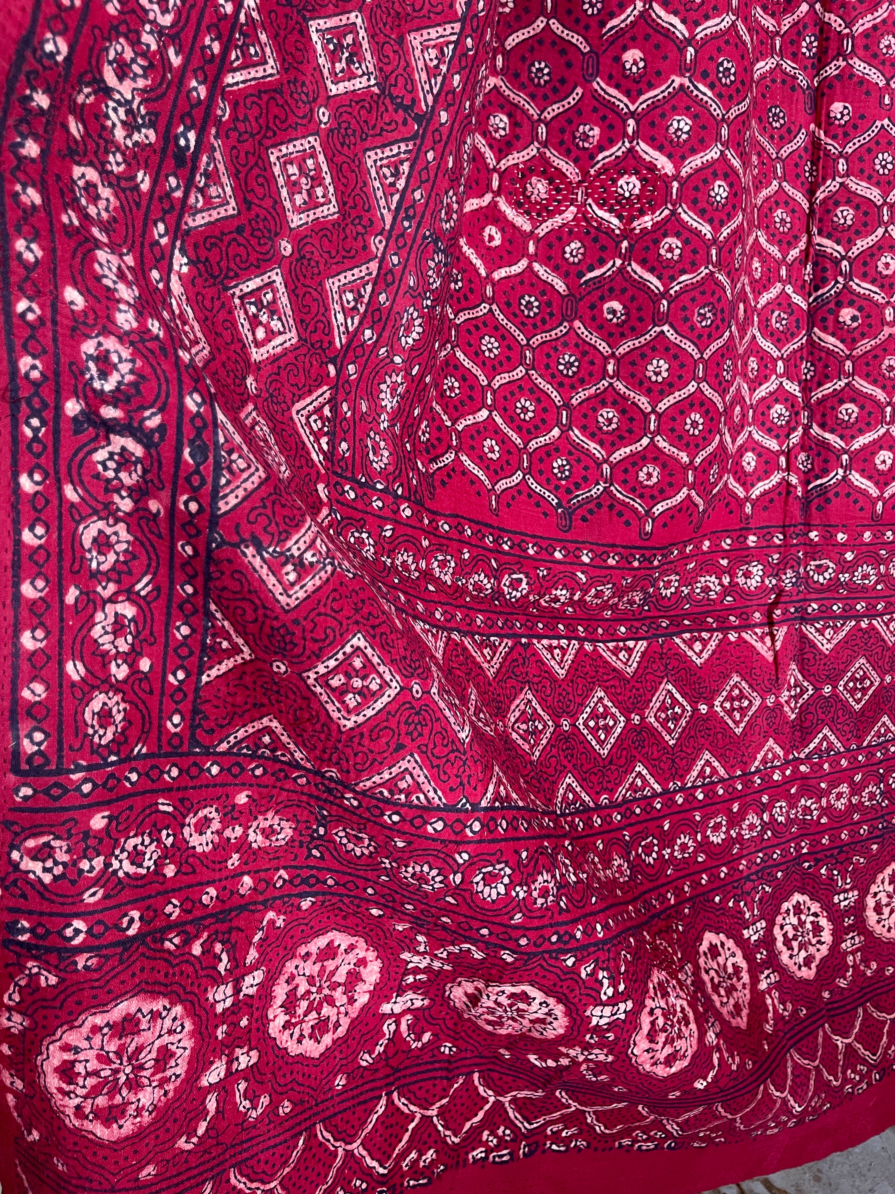 VINTAGE AJRAKH KANTHA - Cathedral