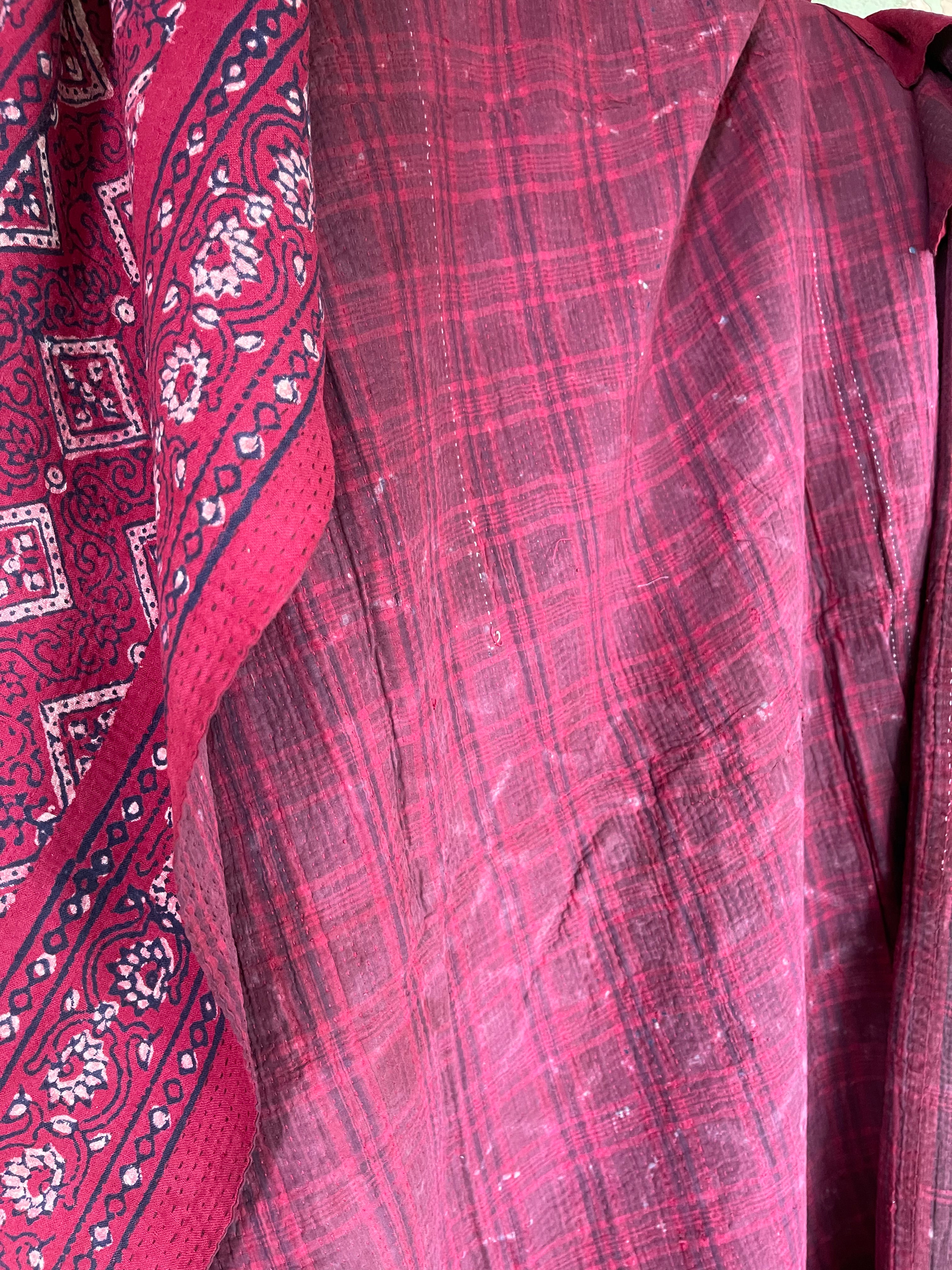 VINTAGE AJRAKH KANTHA - Cathedral