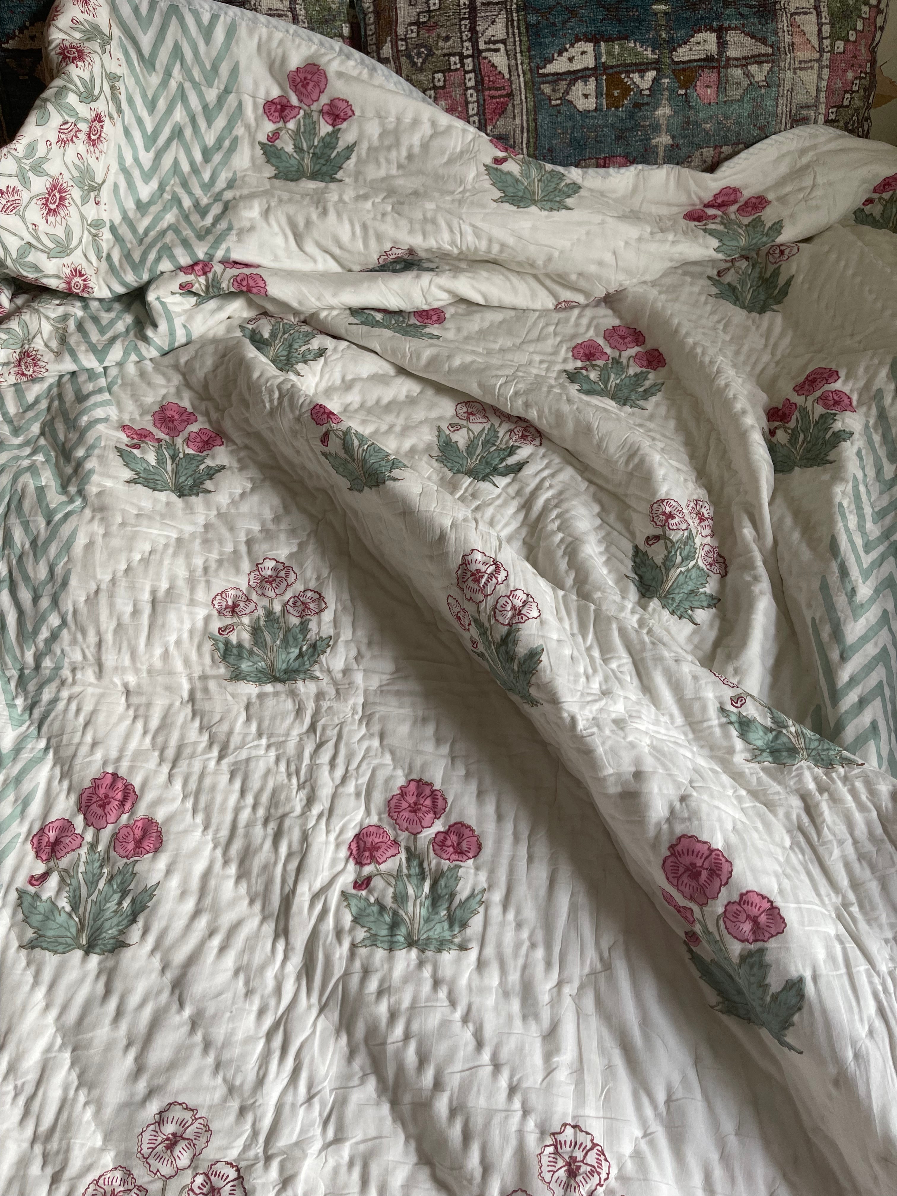 JAIPURI RAZAI - FLANNEL FLOWERS