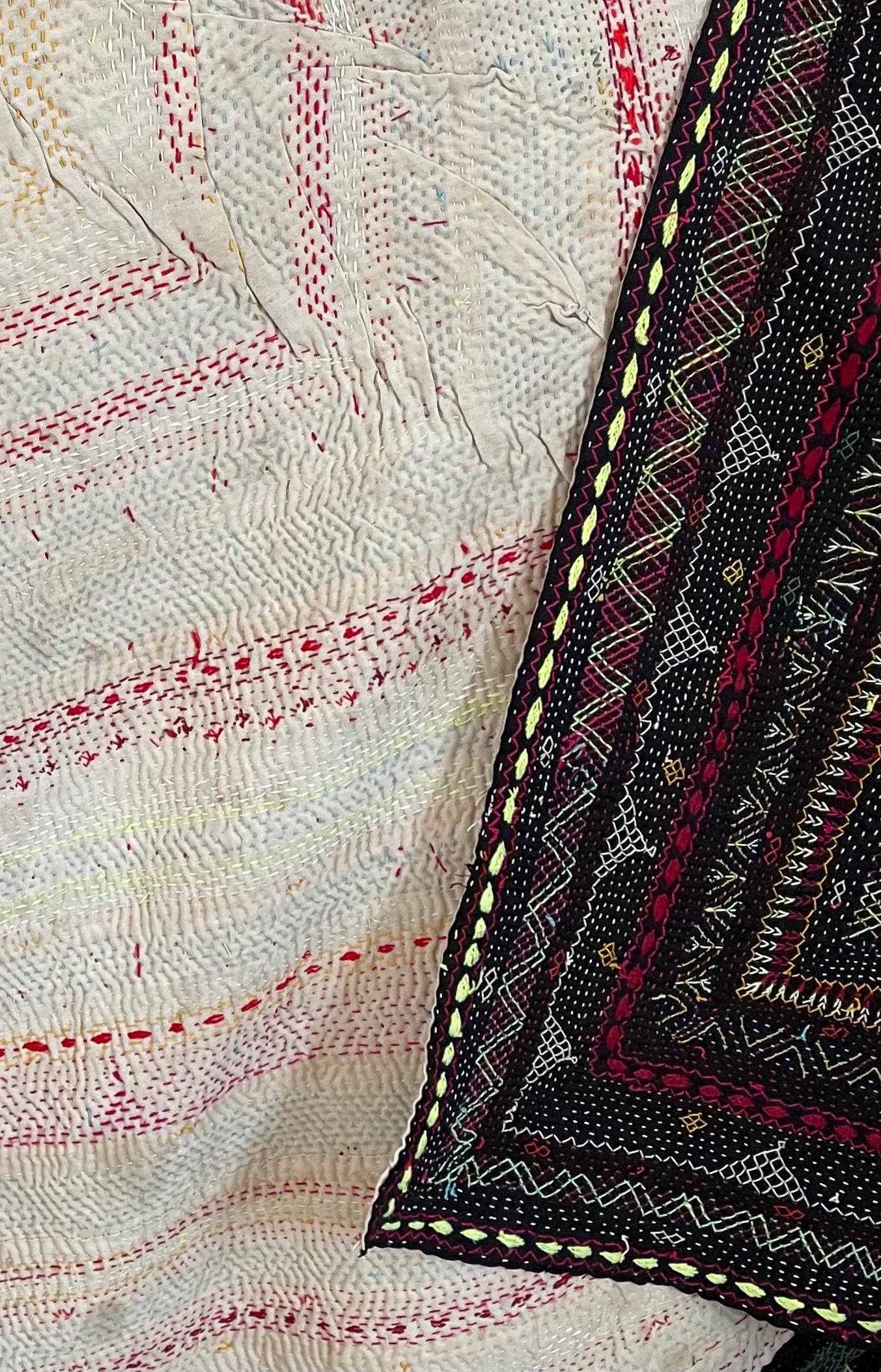 Snake Charmer Quilt - Neon Reflection