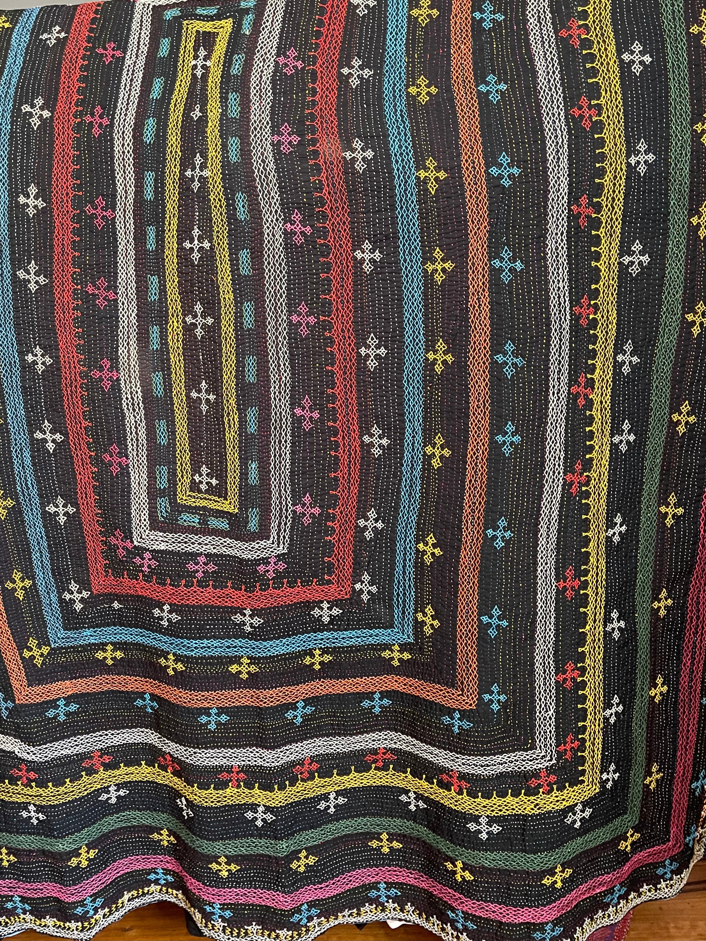 Snake Charmer Quilt - Night Sky