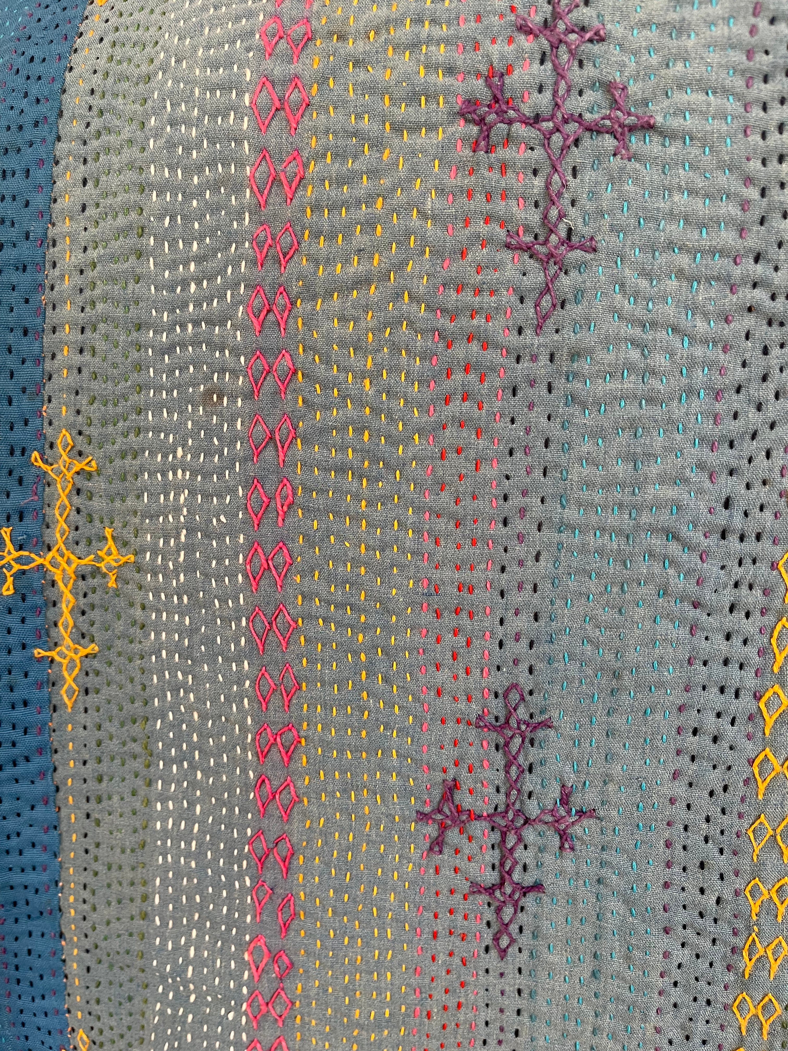 Snake Charmer Quilt - Patch of Blue