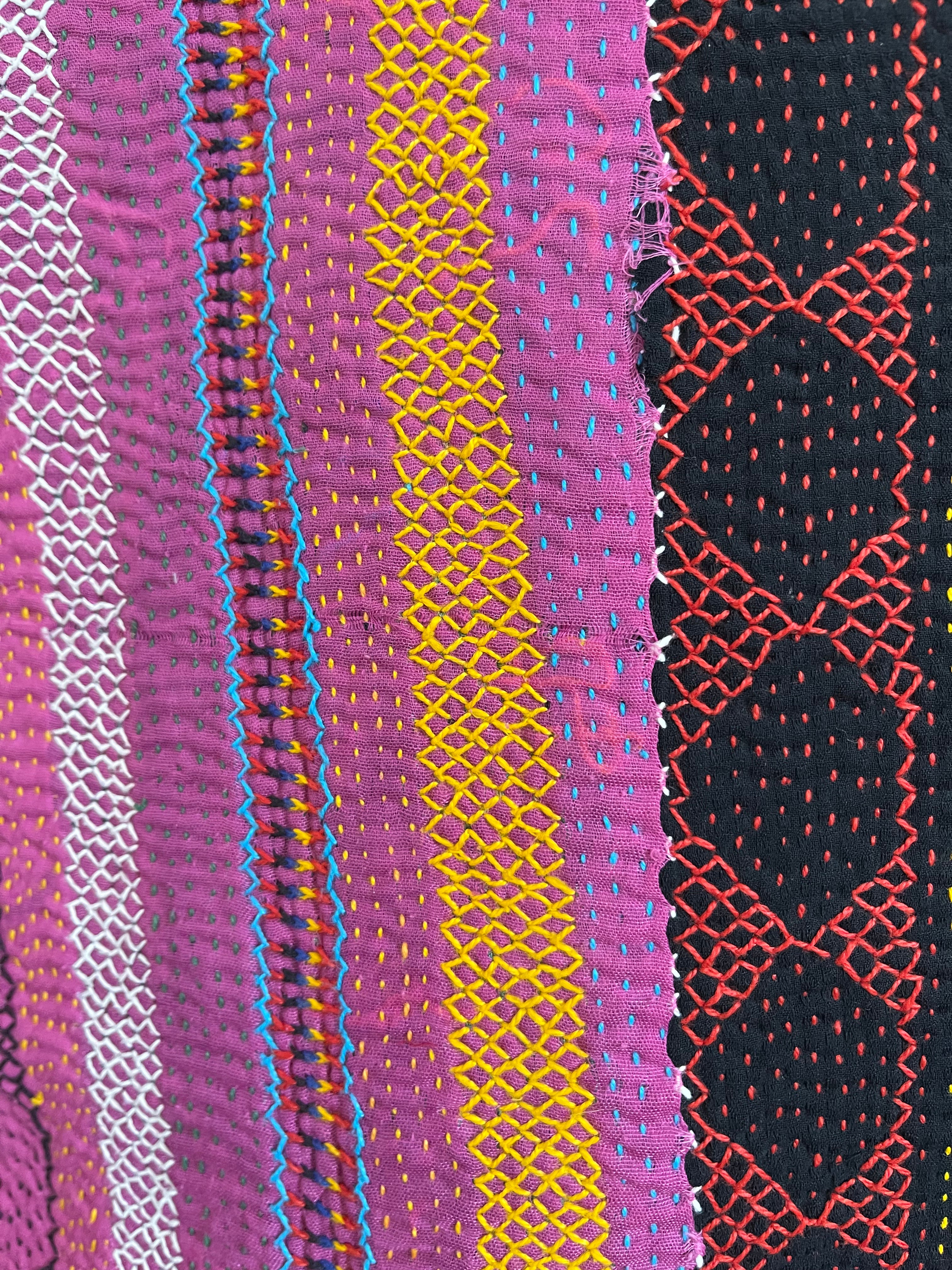 Snake Charmer Quilt - Celestial Pink Border