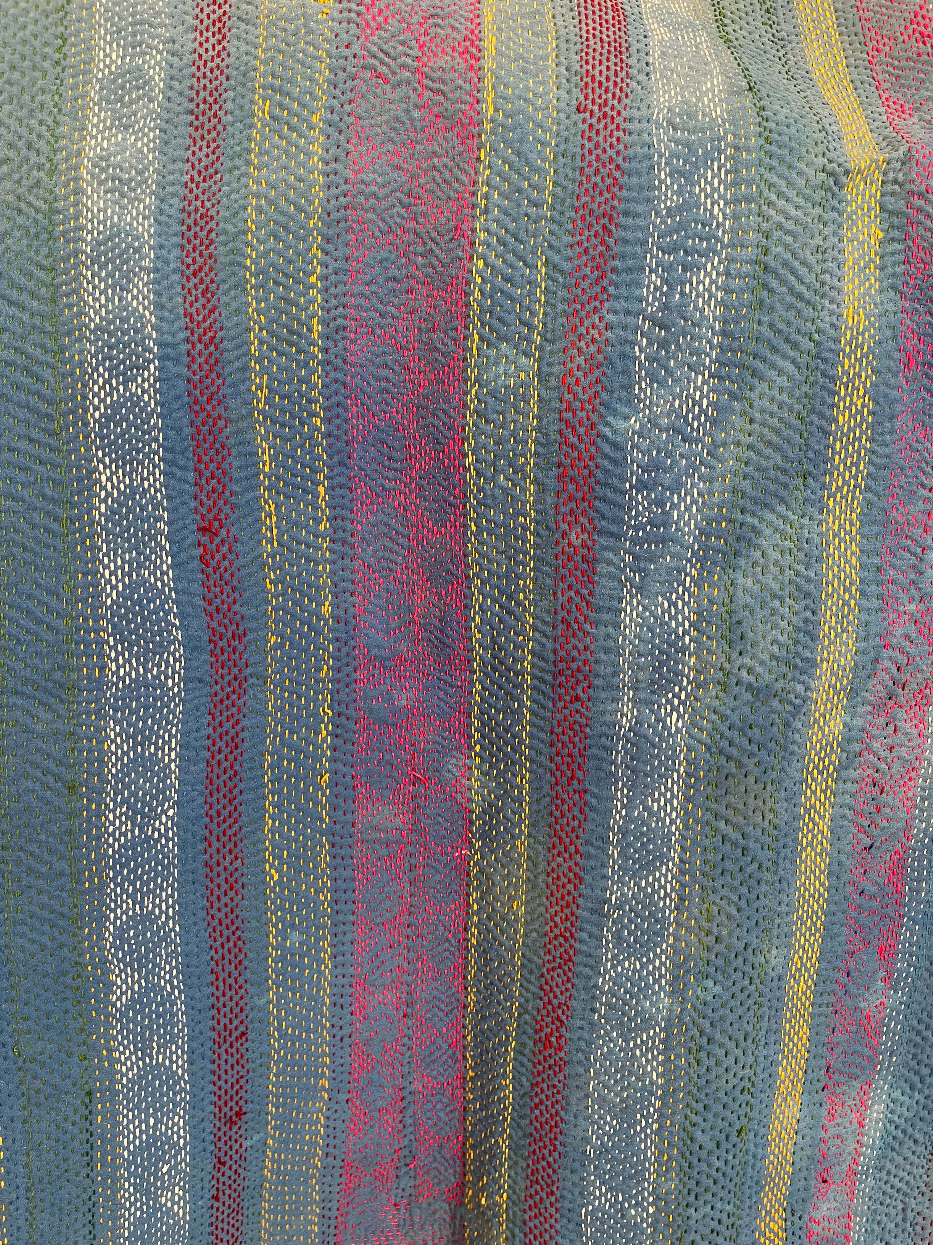 Snake Charmer Quilt - Celestial Ocean Blue