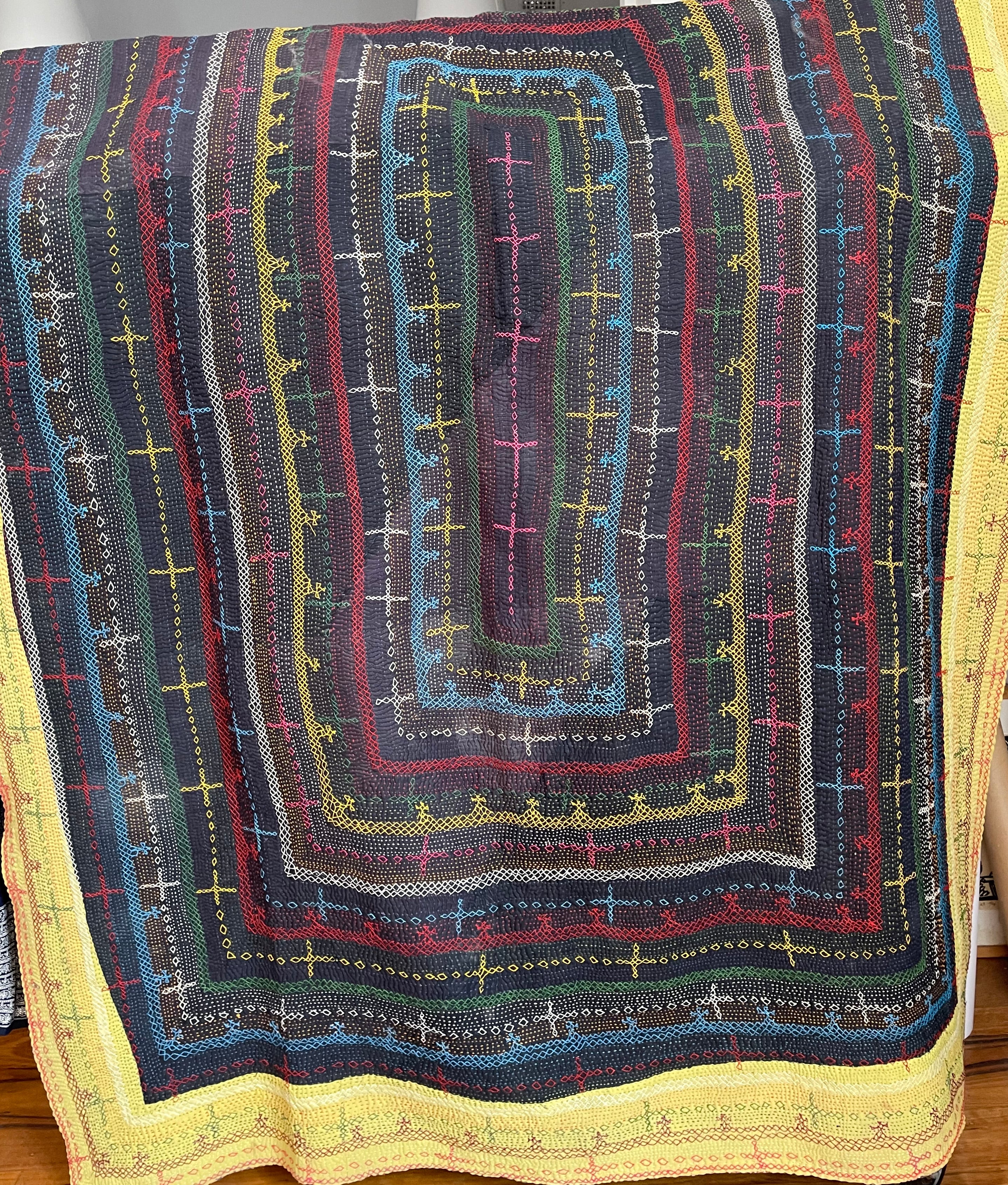 Snake Charmer Quilt - Peacock