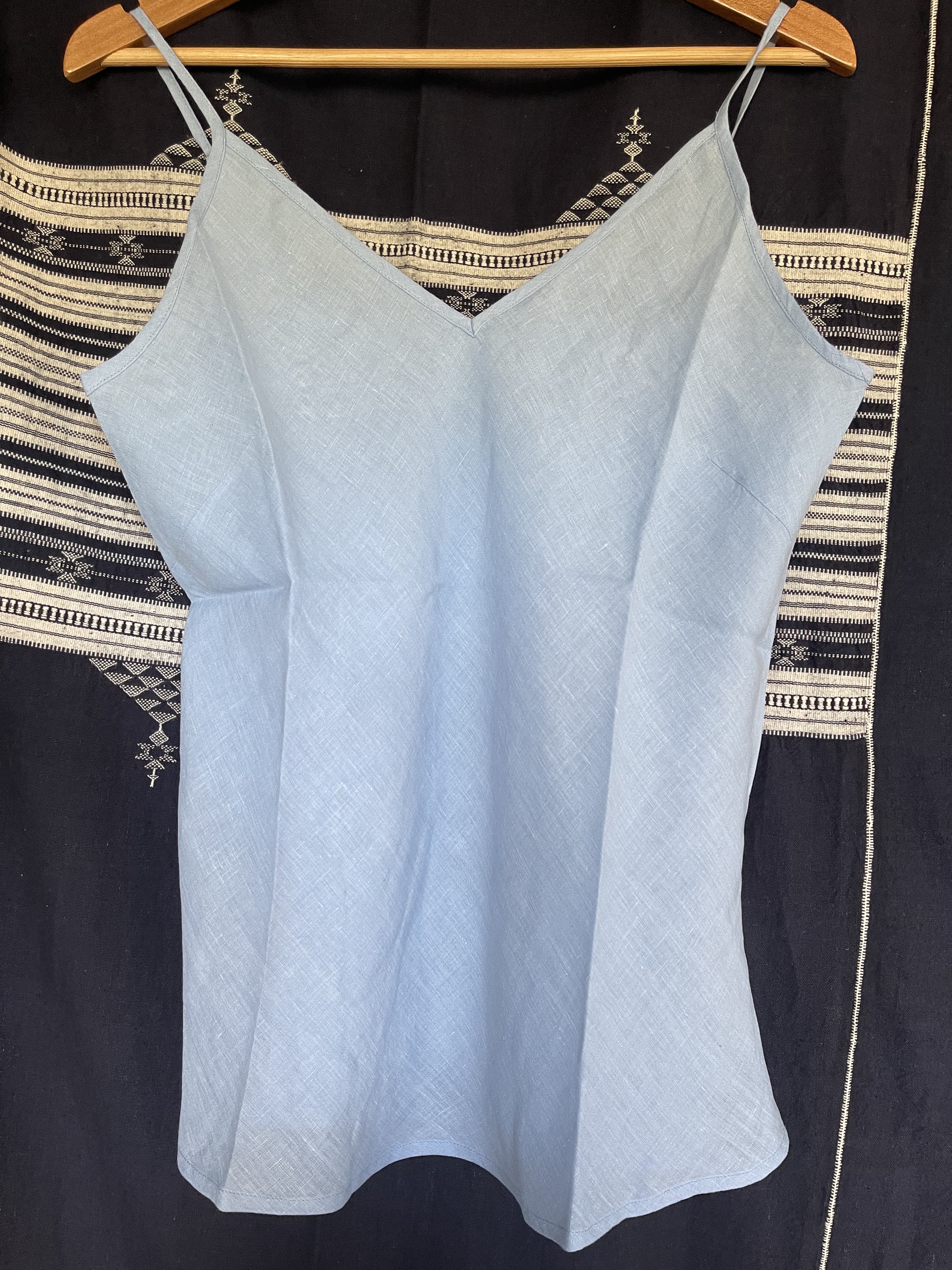 Camisole Linen - Summer Blue
