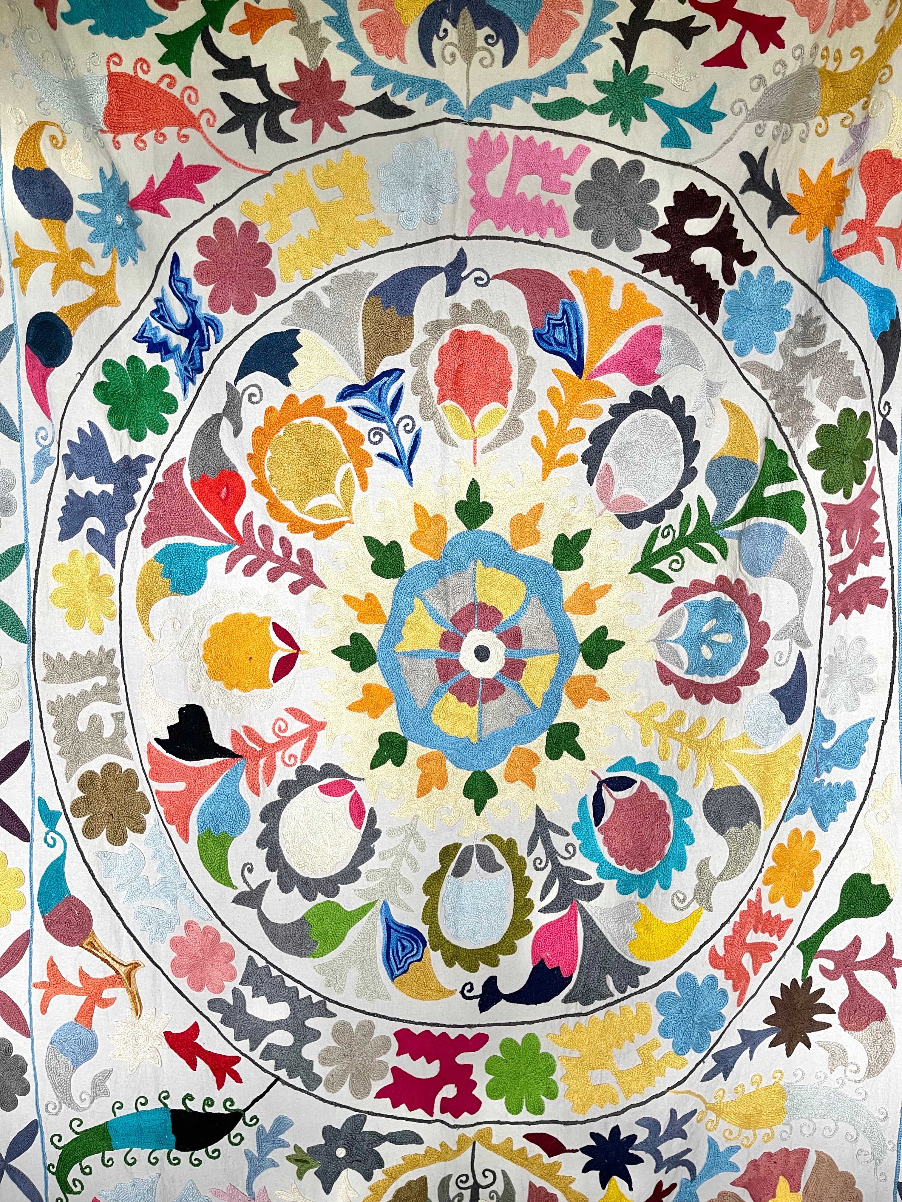 Suzani - Pastel Meadow
