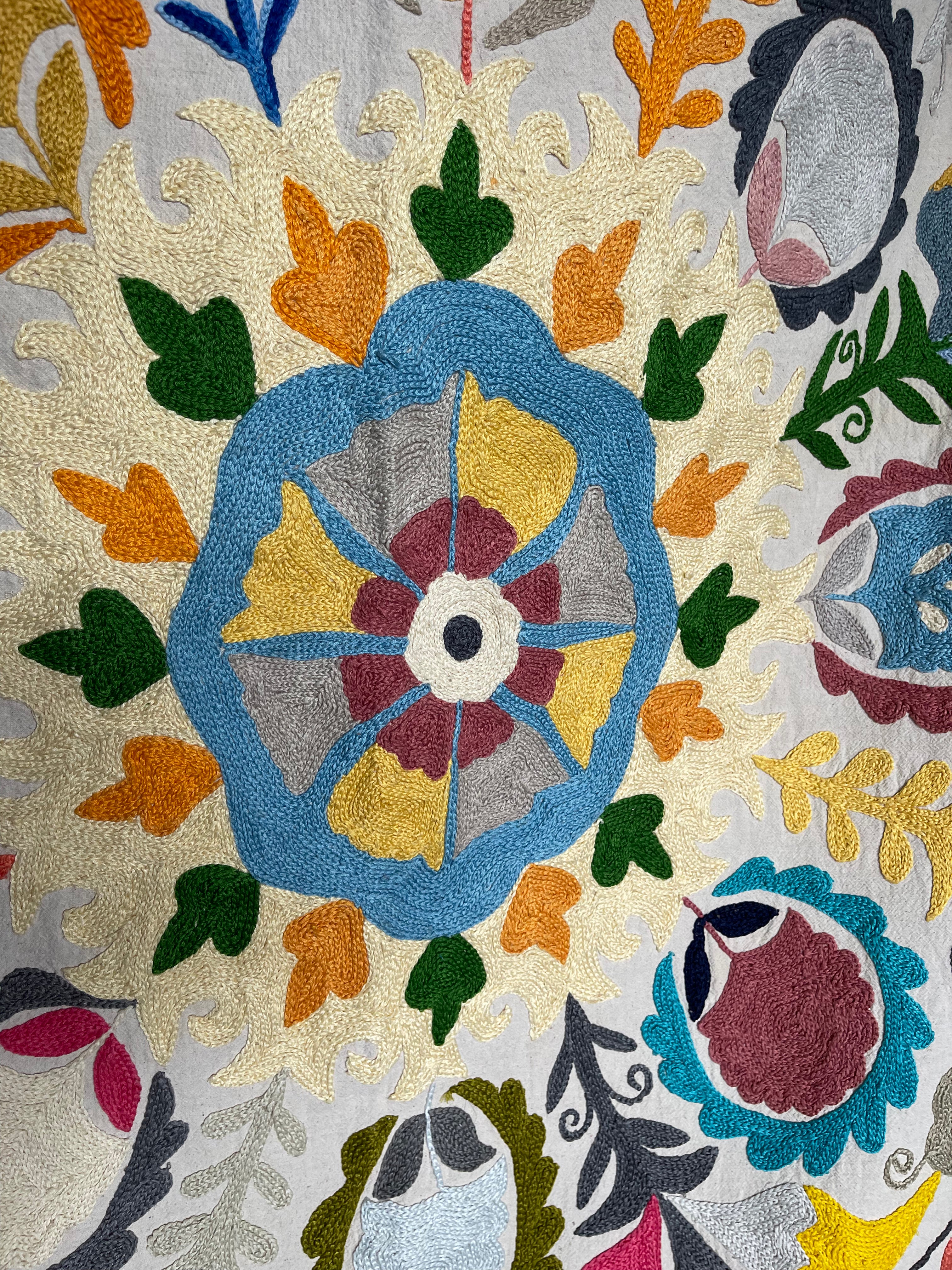 Suzani - Pastel Meadow