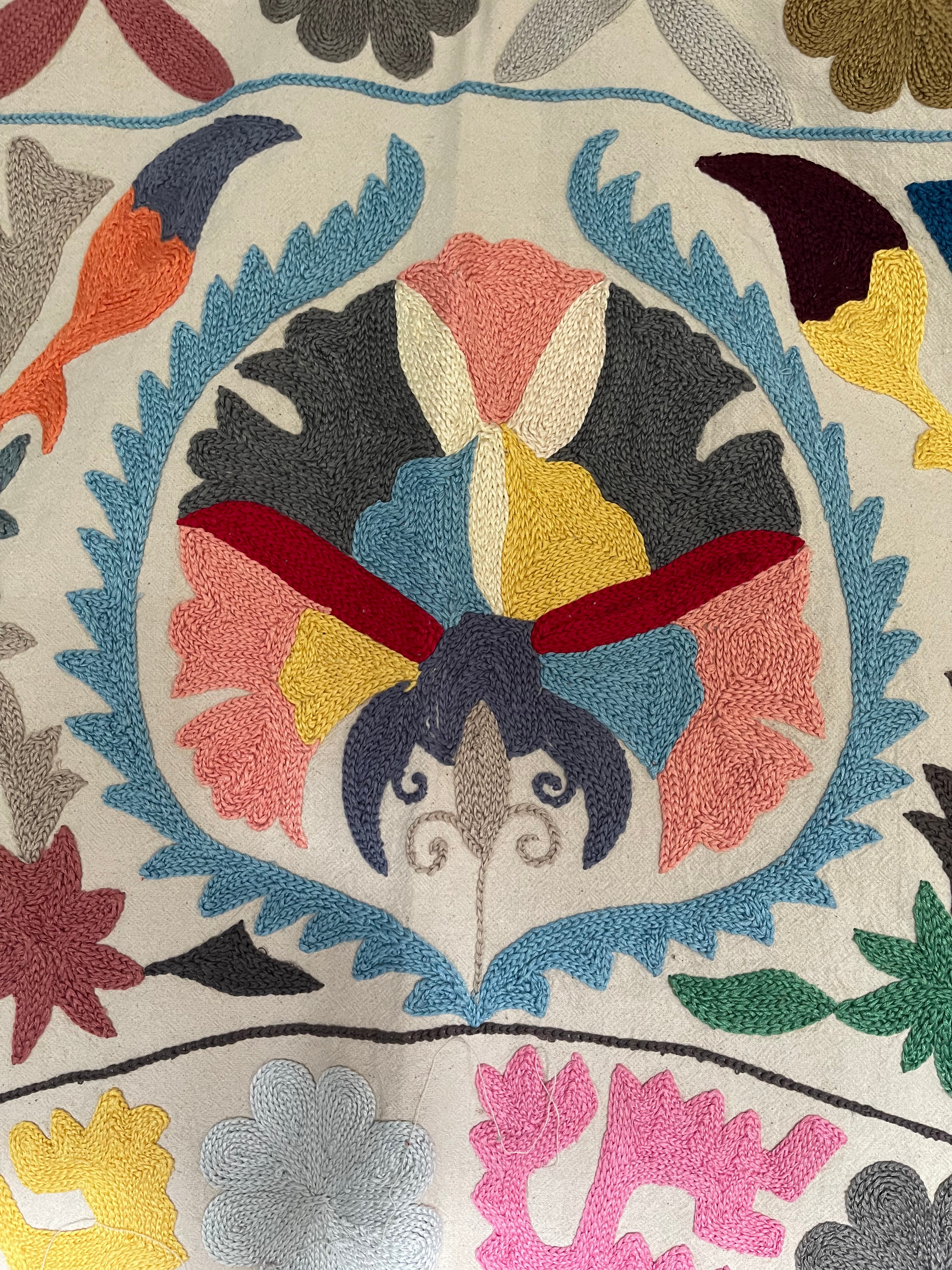 Suzani - Pastel Meadow