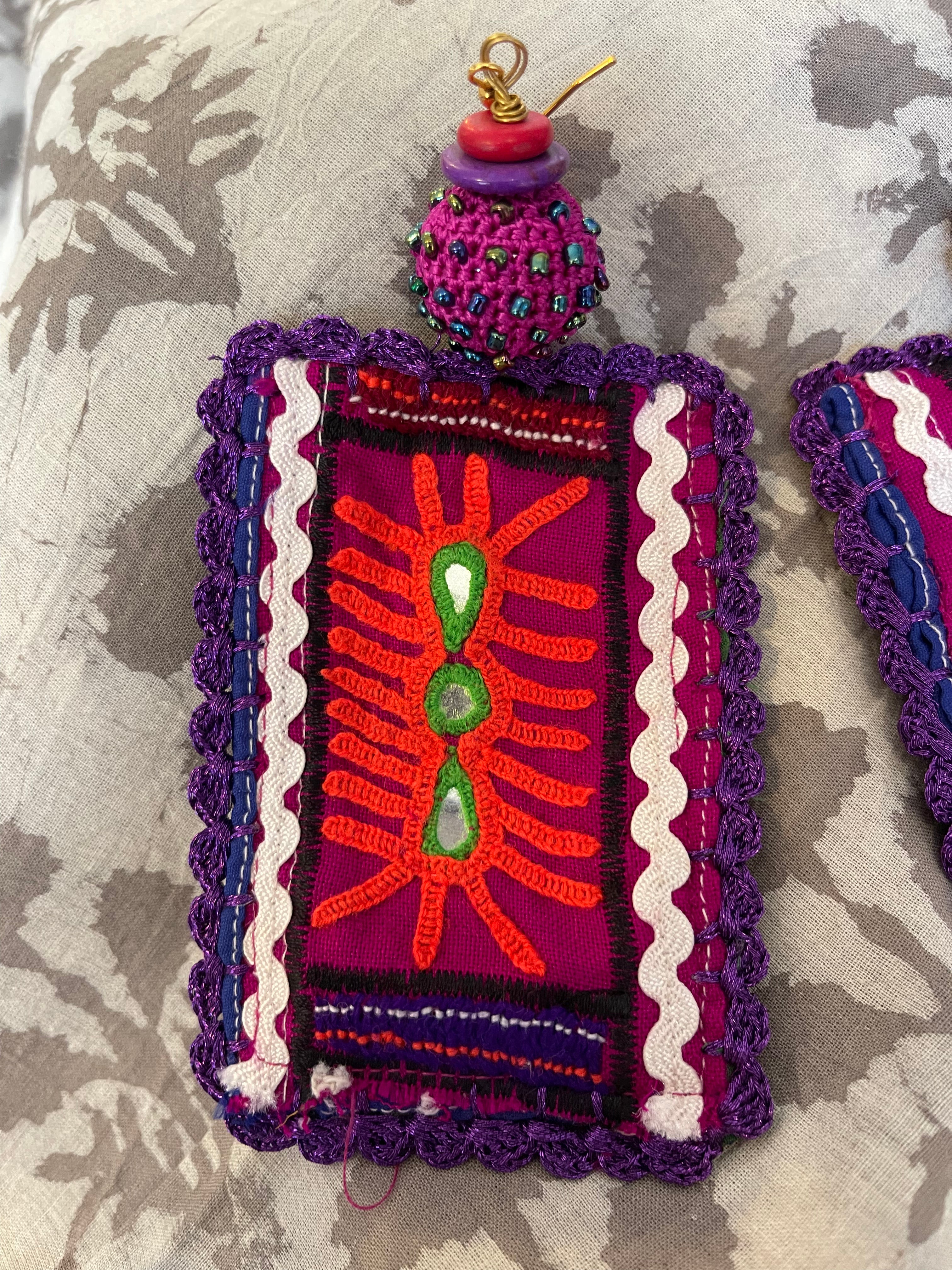 KUTCH TRIBAL PATCH - Amethyst Linear