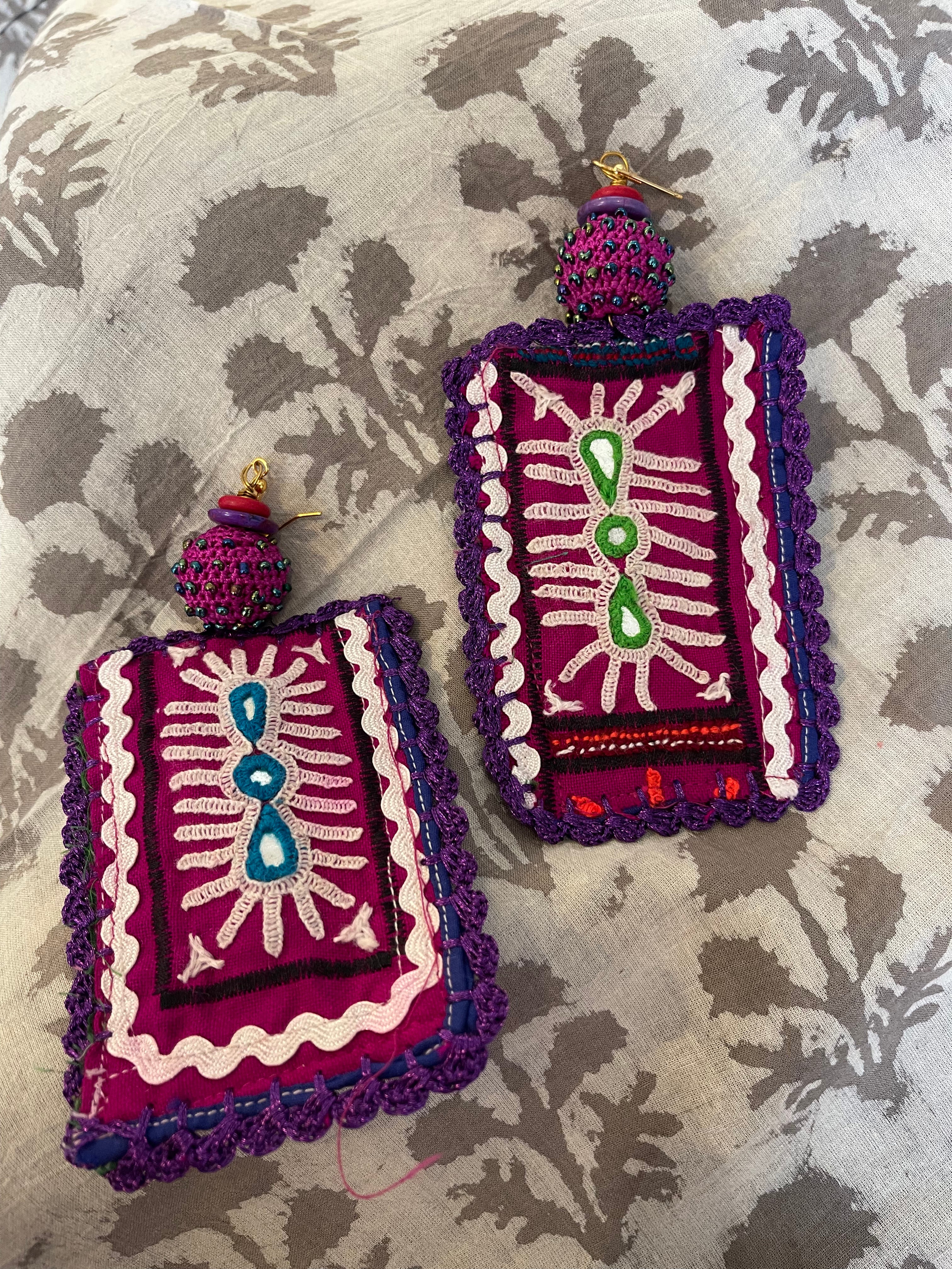 KUTCH TRIBAL PATCH - Amethyst Linear