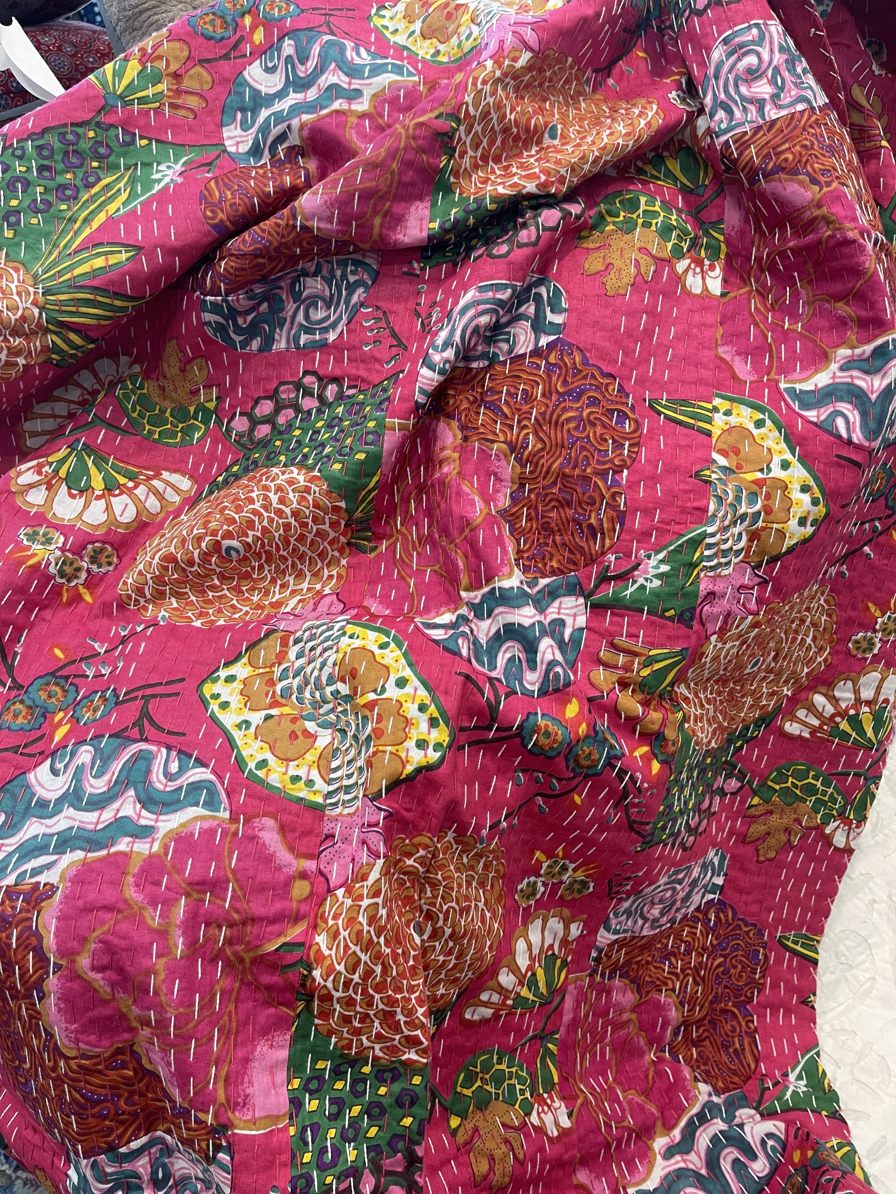 KANTHA - Chrysanthemum FUCHSIA